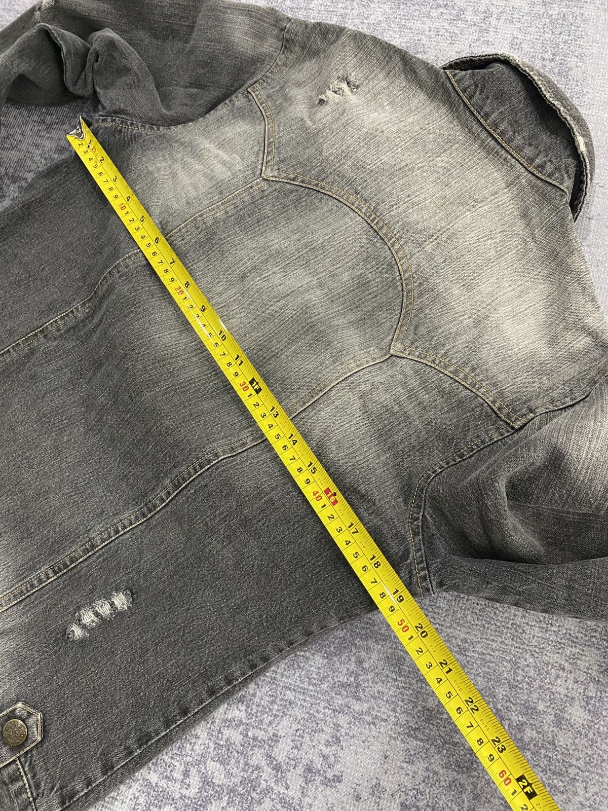 In The Attic In The Attic denim wash jacket strape Size US M / EU 48-50 / 2 - 11 Thumbnail