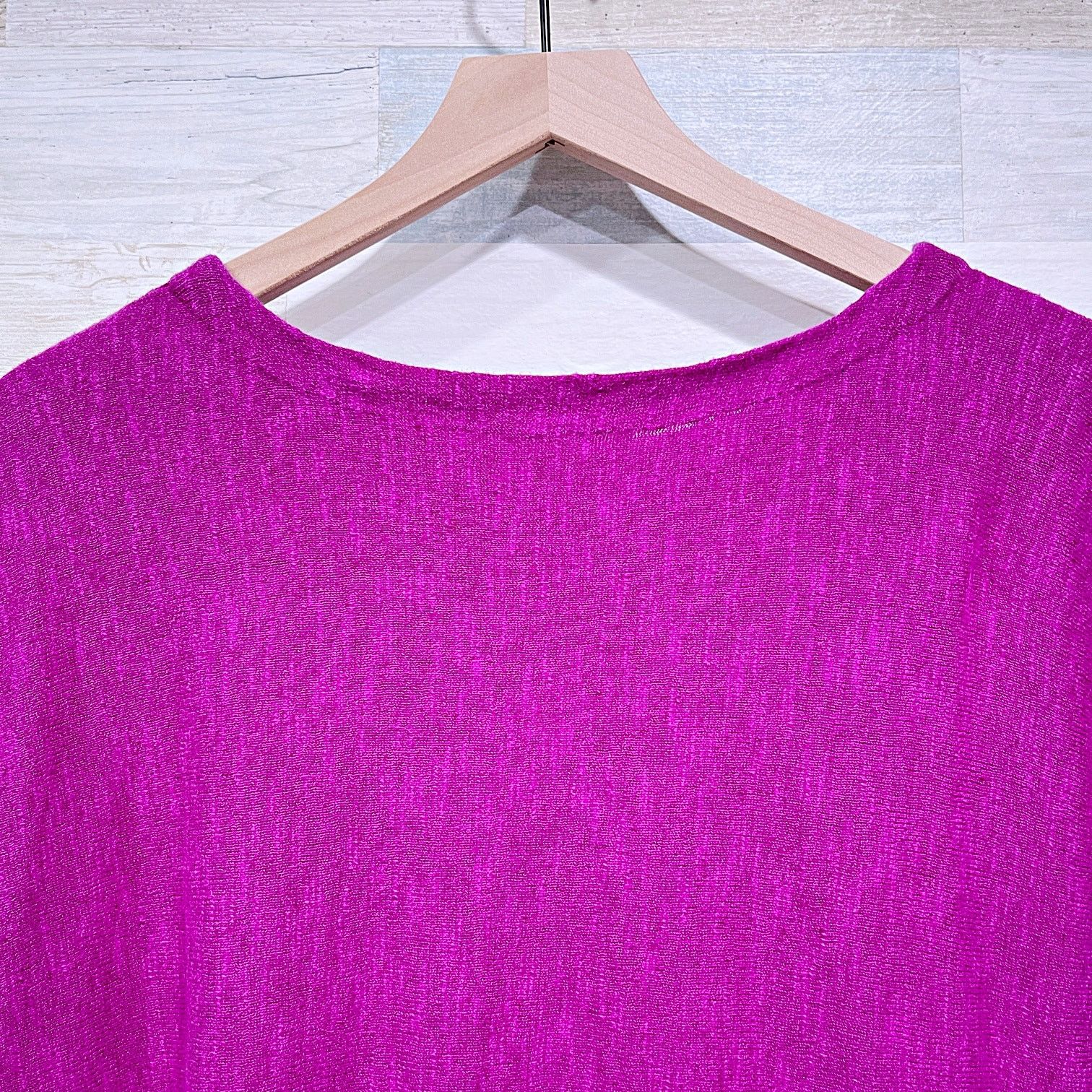 Eileen Fisher Eileen Fisher Organic Linen Cotton Slub Knit Top Womens S Size S / US 4 / IT 40 - 4 Thumbnail