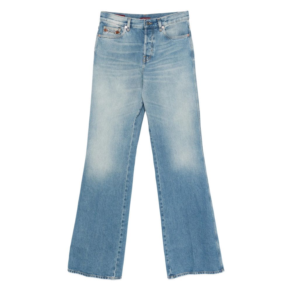 Gucci Gucci BLUE Denim - Flared Jeans Size 24" / US 00 / IT 34 - 1 Thumbnail
