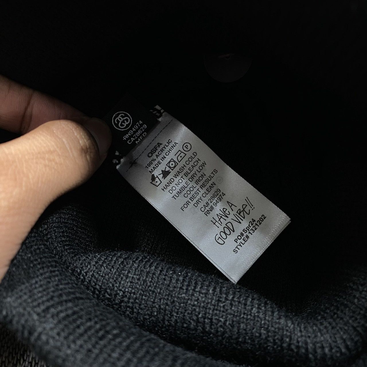 Stussy stussy beanie hat stitch Size ONE SIZE - 5 Thumbnail