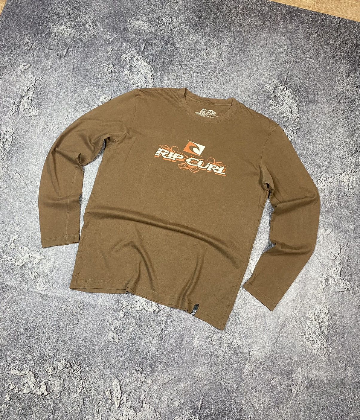 Rip Curl VTG 00s Rip Curl Brown Longsleeve Y2K Surf Style Size US L / EU 52-54 / 3 - 2 Thumbnail