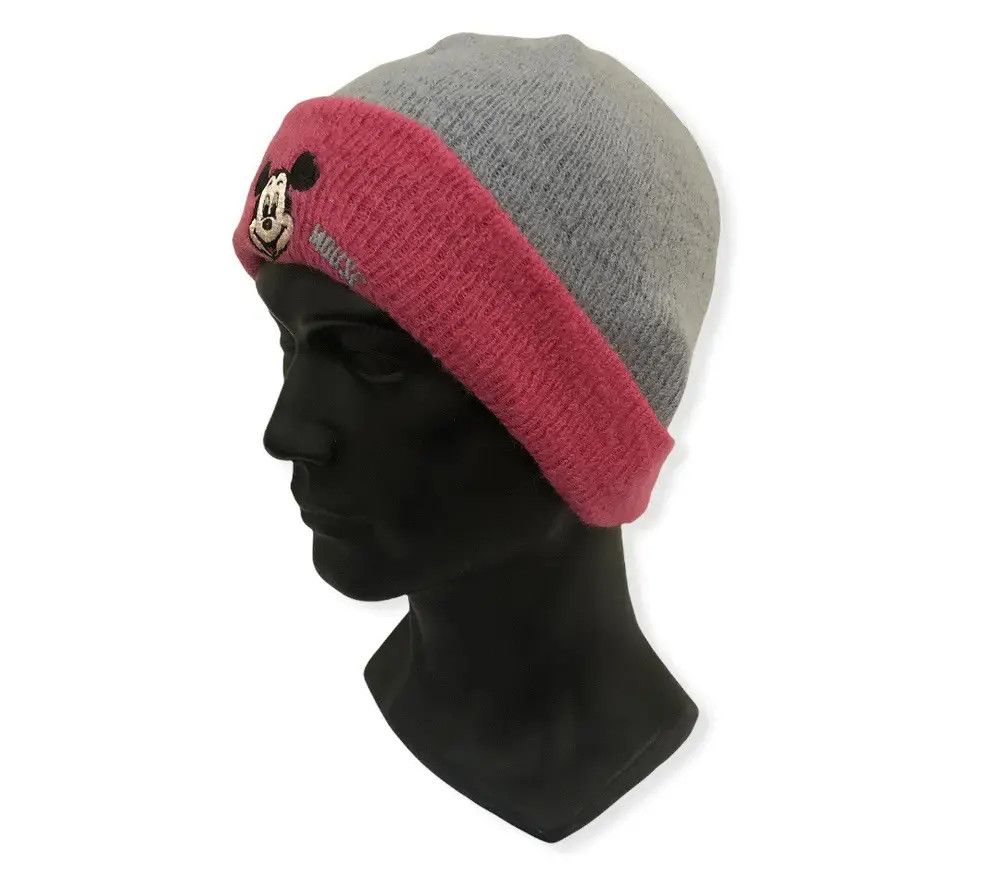Disney × Mickey Mouse Vintage Mickey Mouse Cartoon Beanie Hat Size ONE SIZE - 3 Thumbnail