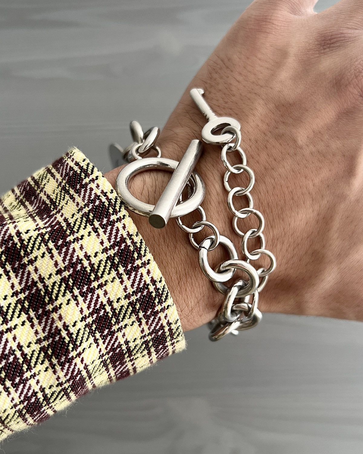 Maison Margiela Maison Martin Margiela MM6 Chaine D'ancre Bracelet Size ONE SIZE - 4 Thumbnail