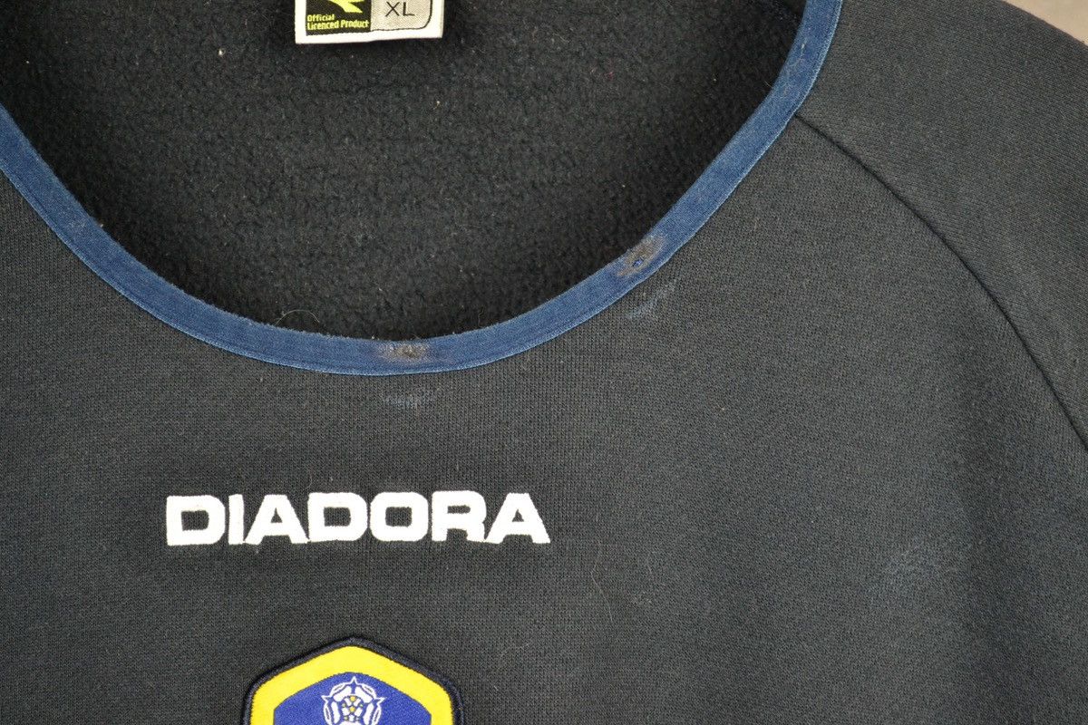 Diadora × Vintage Leeds United Vintage Football Diadora Soccer Sweatshirt Size US XL / EU 56 / 4 - 7 Thumbnail
