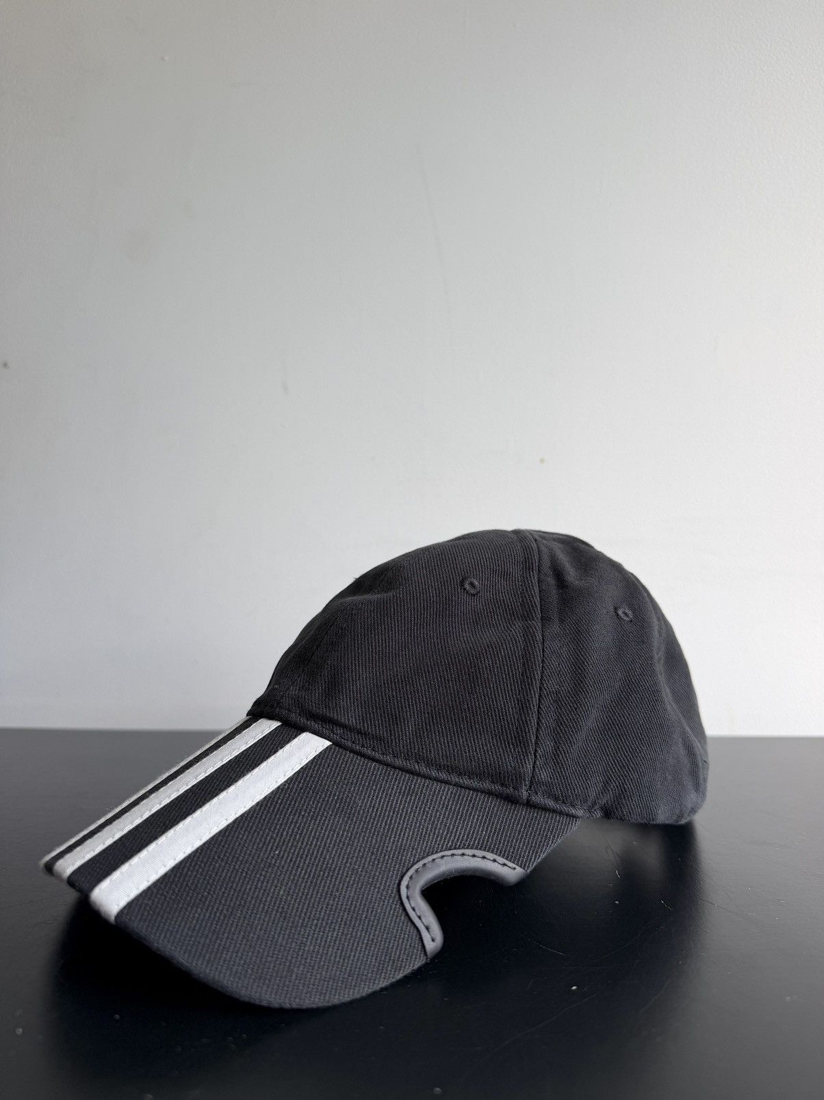 New Adidas Three Stripe Notch Cap (L) 59 CM