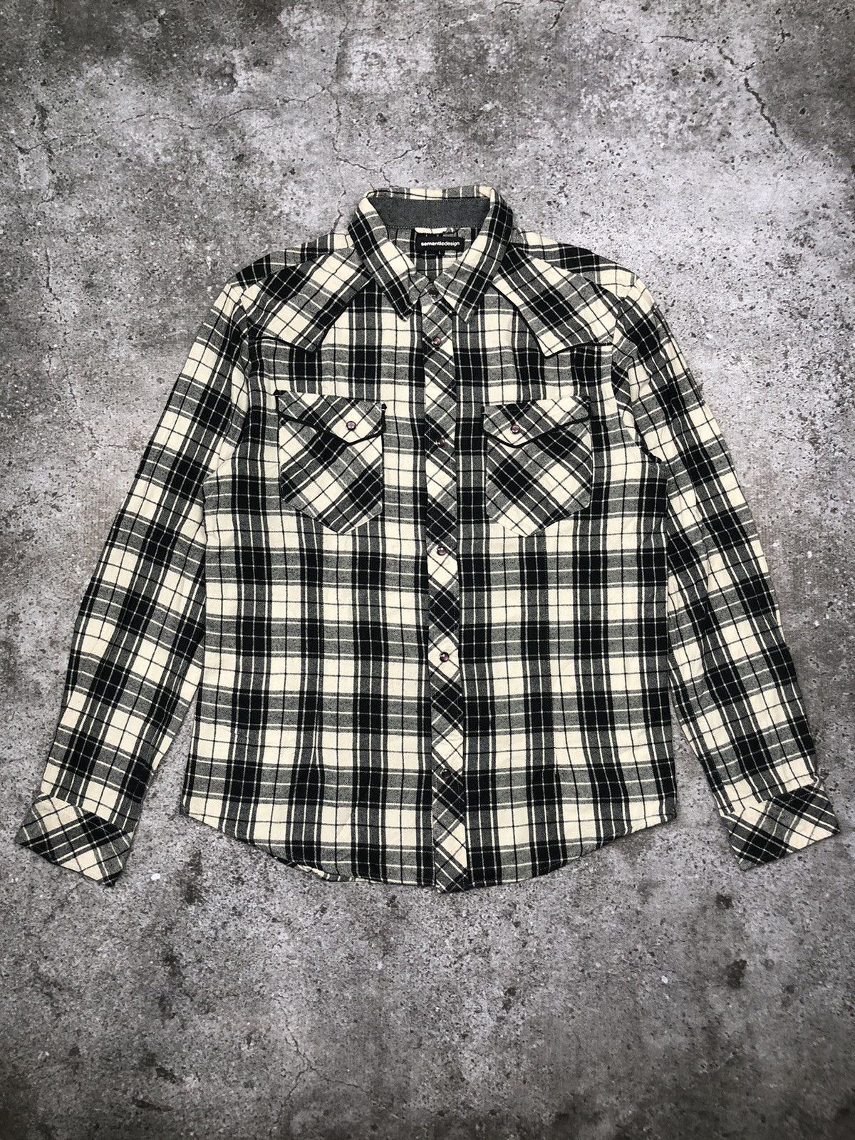 If Six Was Nine × Yasuyuki Ishii × semanticdesign Semantic Design Button Shirt Size US M / EU 48-50 / 2 - 2 Thumbnail