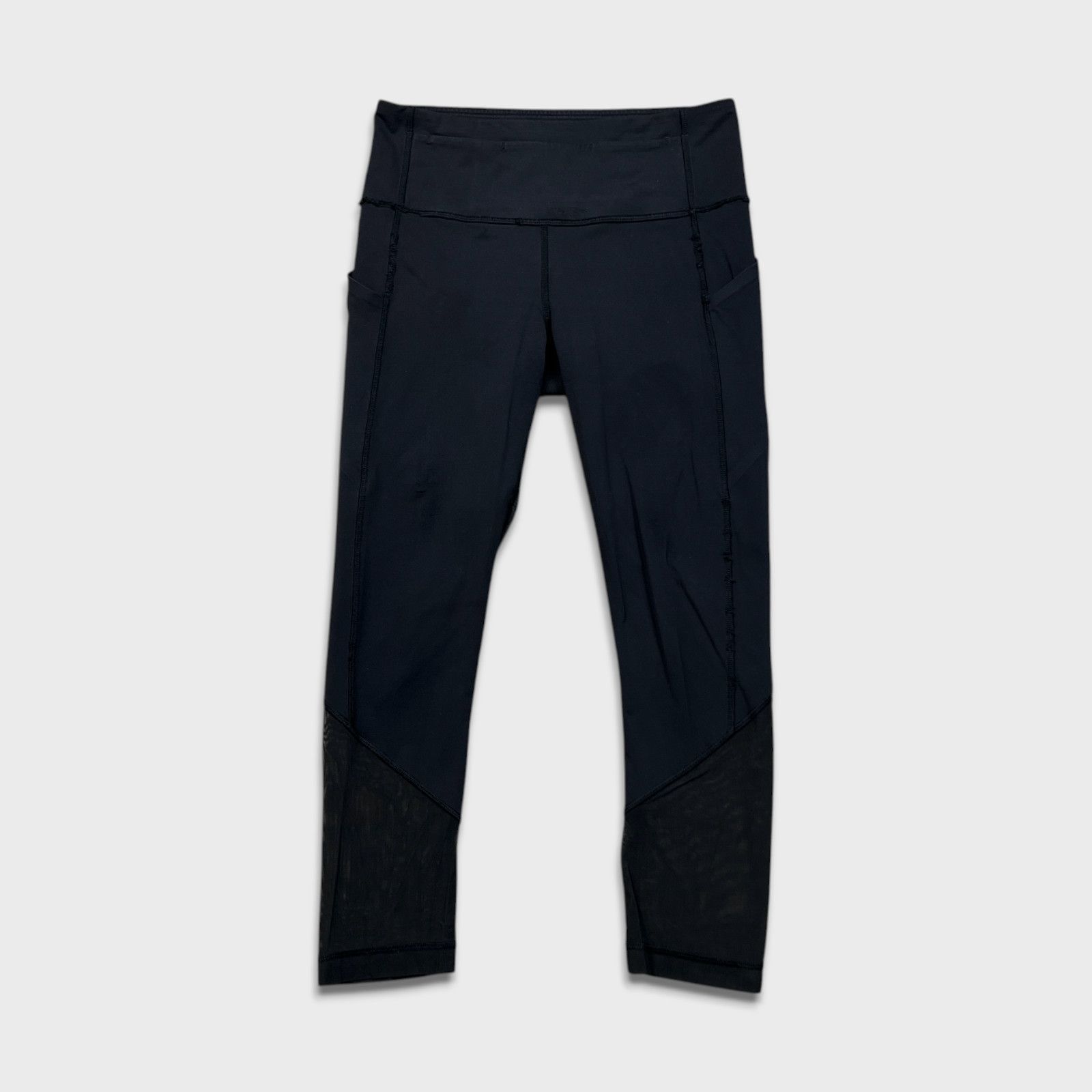 Lululemon Lululemon Pace Rival Crop 22 Athletic Yoga Leggings Active Size 28" / US 6 / IT 42 - 1 Thumbnail