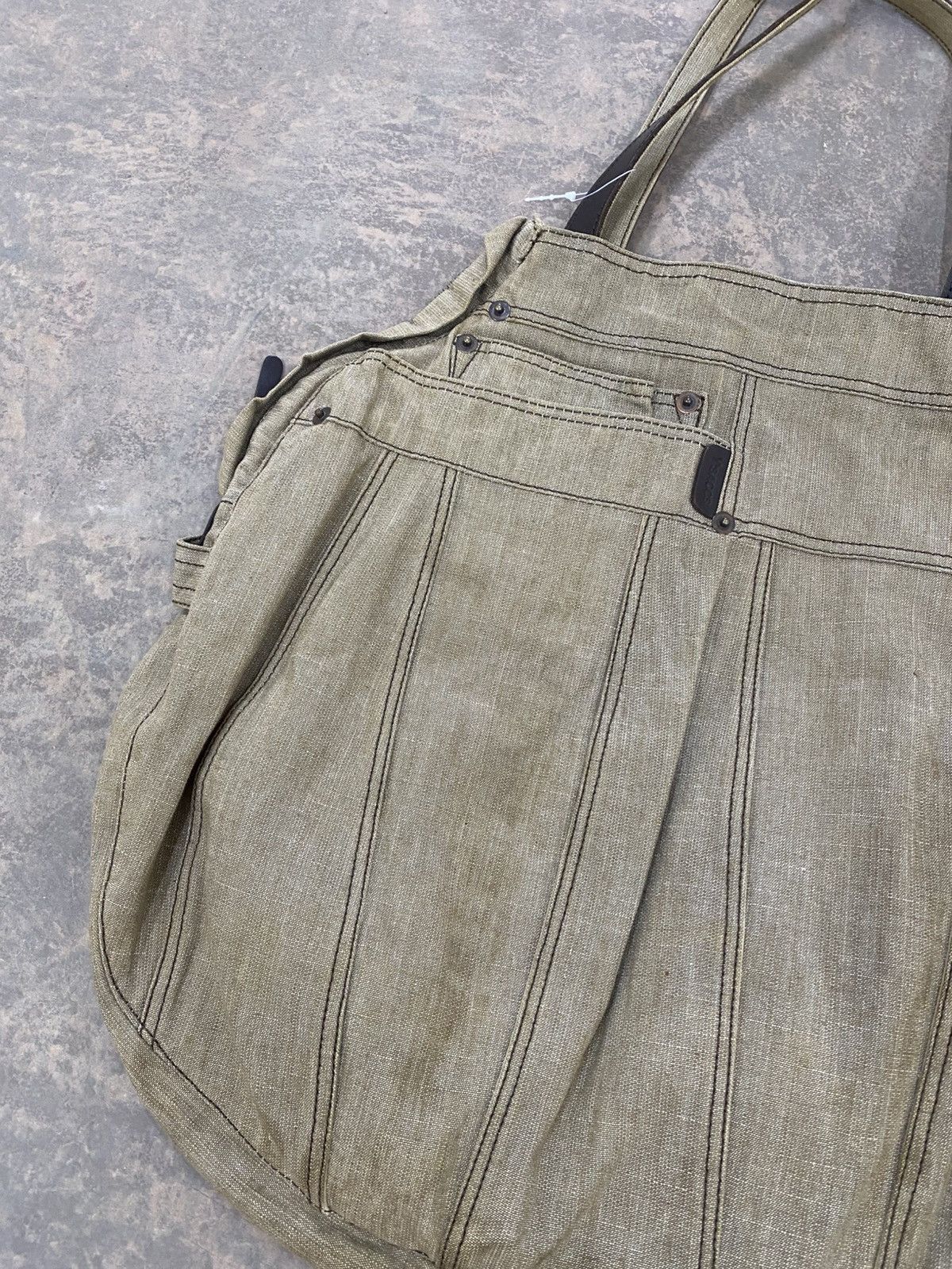 Yohji Yamamoto YOHJI YAMAMOTO Y’S YSACCS CARPENTER TOTEBAG 90s Size ONE SIZE - 7 Thumbnail