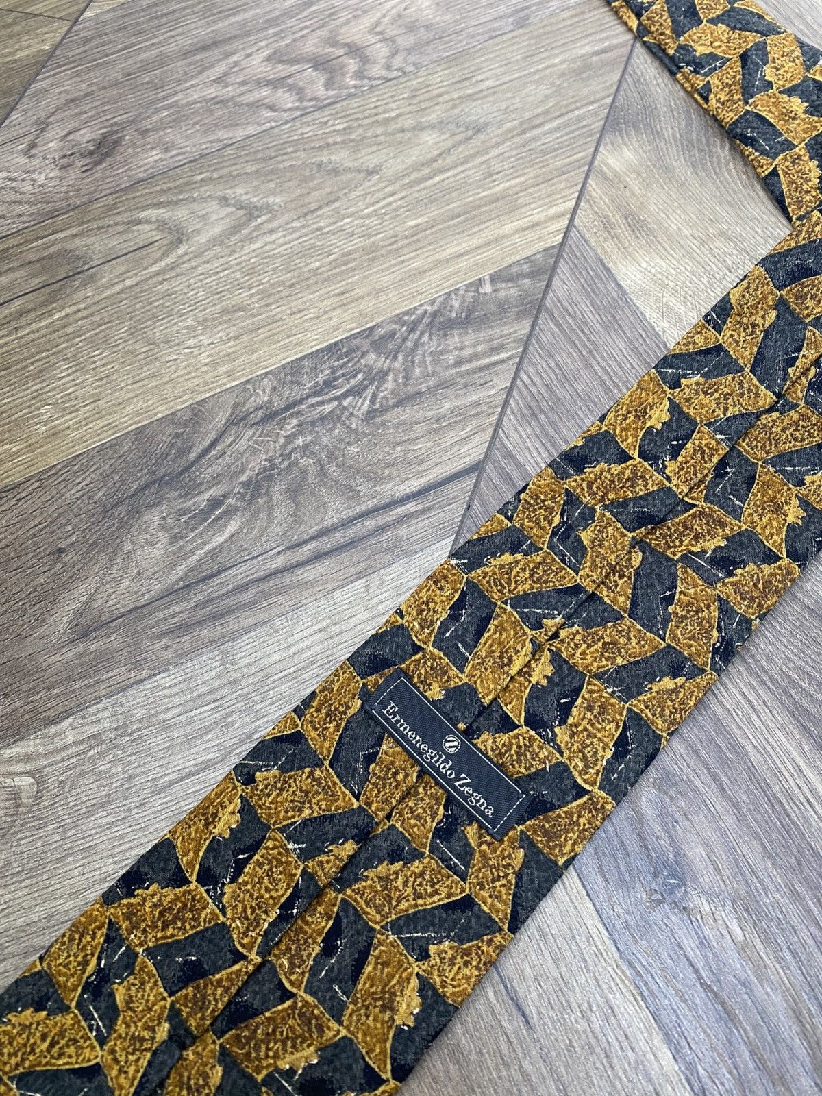 Ermenegildo Zegna Vintage Ermenegildo Zegna Tie Size ONE SIZE - 5 Thumbnail