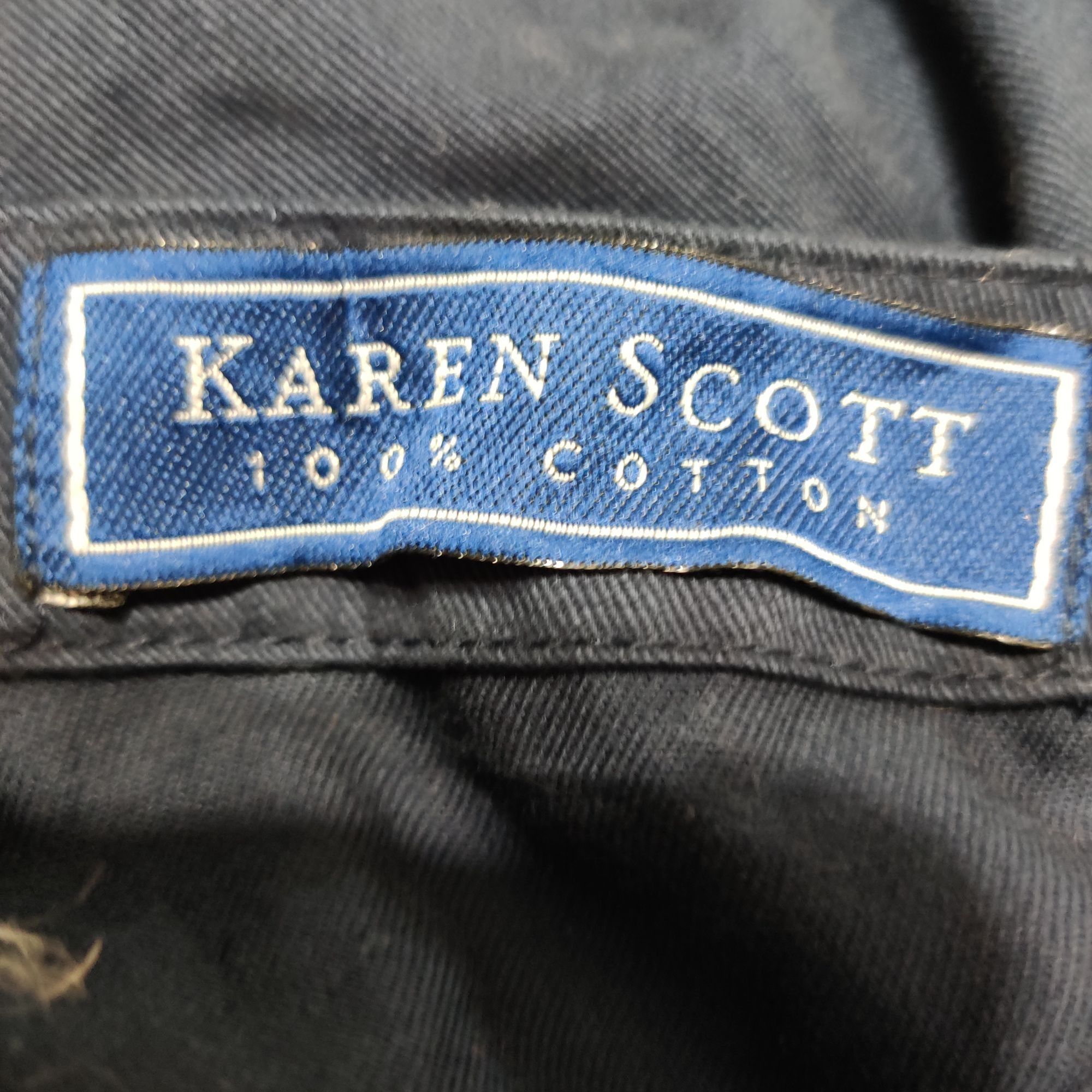 Vintage Karen Scott L womens vest vintage embroidered snowman denim Size L / US 10 / IT 46 - 8 Thumbnail