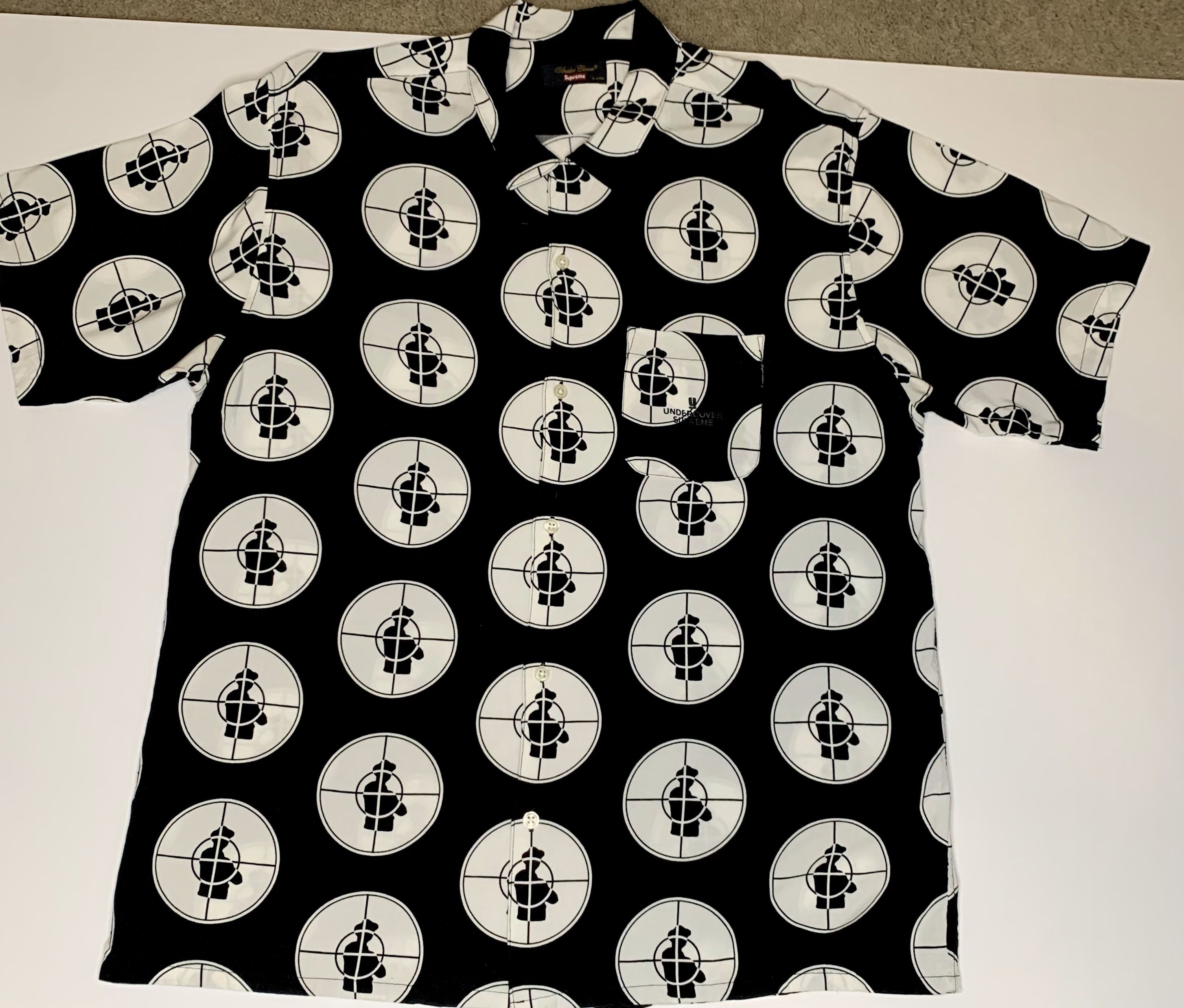 Supreme × Undercover Supreme Undercover Public Enemy Rayon