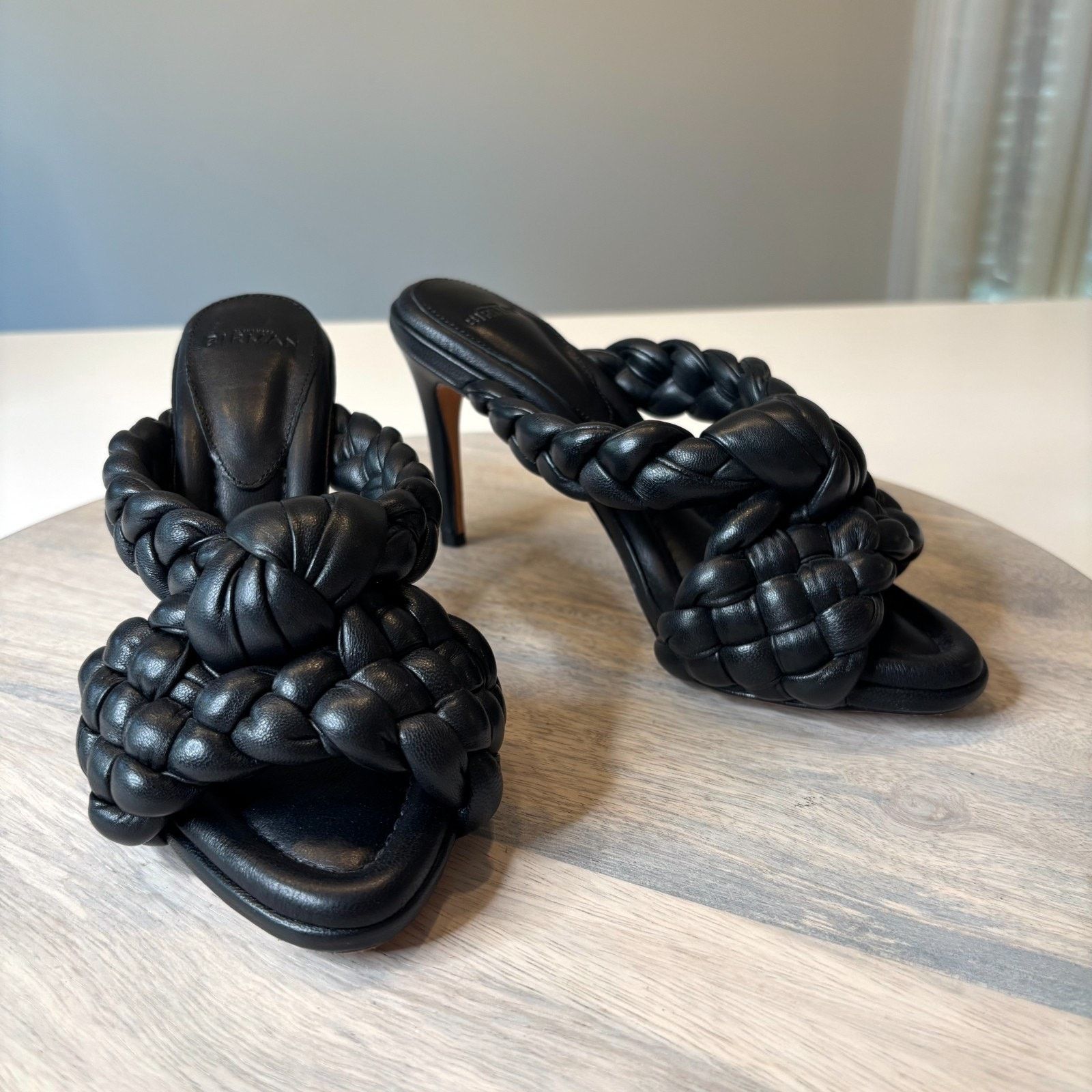 Alexandre Birman Alexandre Birman Clarita Leather Heels Black EU 35 US 5 Size US 5 / IT 35 - 1 Thumbnail