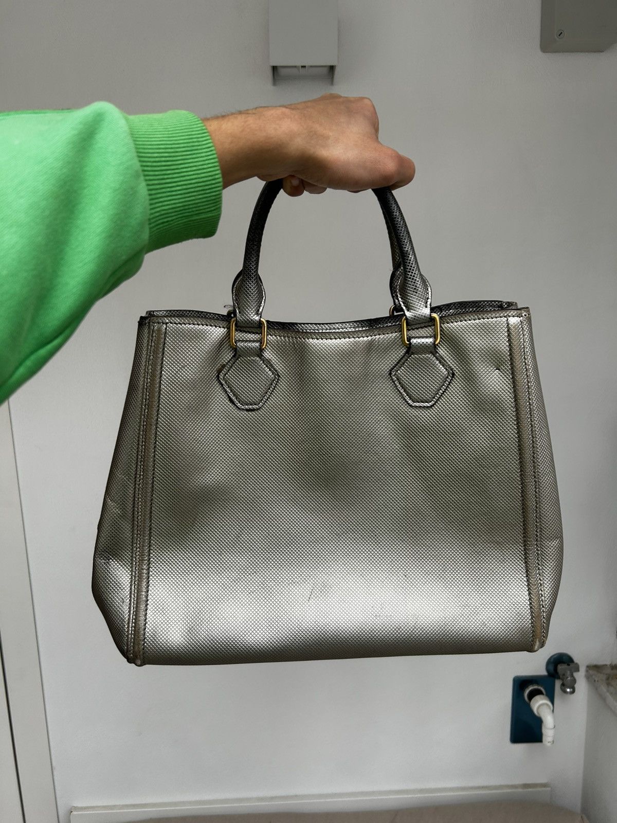 Miu Miu Bag miu miu grey Size ONE SIZE - 2 Thumbnail