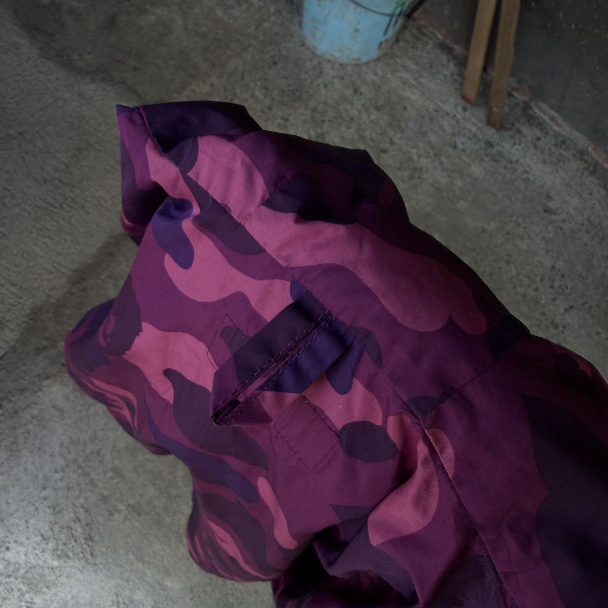 Bape OG BAPE NYLON FULL ZIP PURPLE CAMO Size US M / EU 48-50 / 2 - 13 Thumbnail