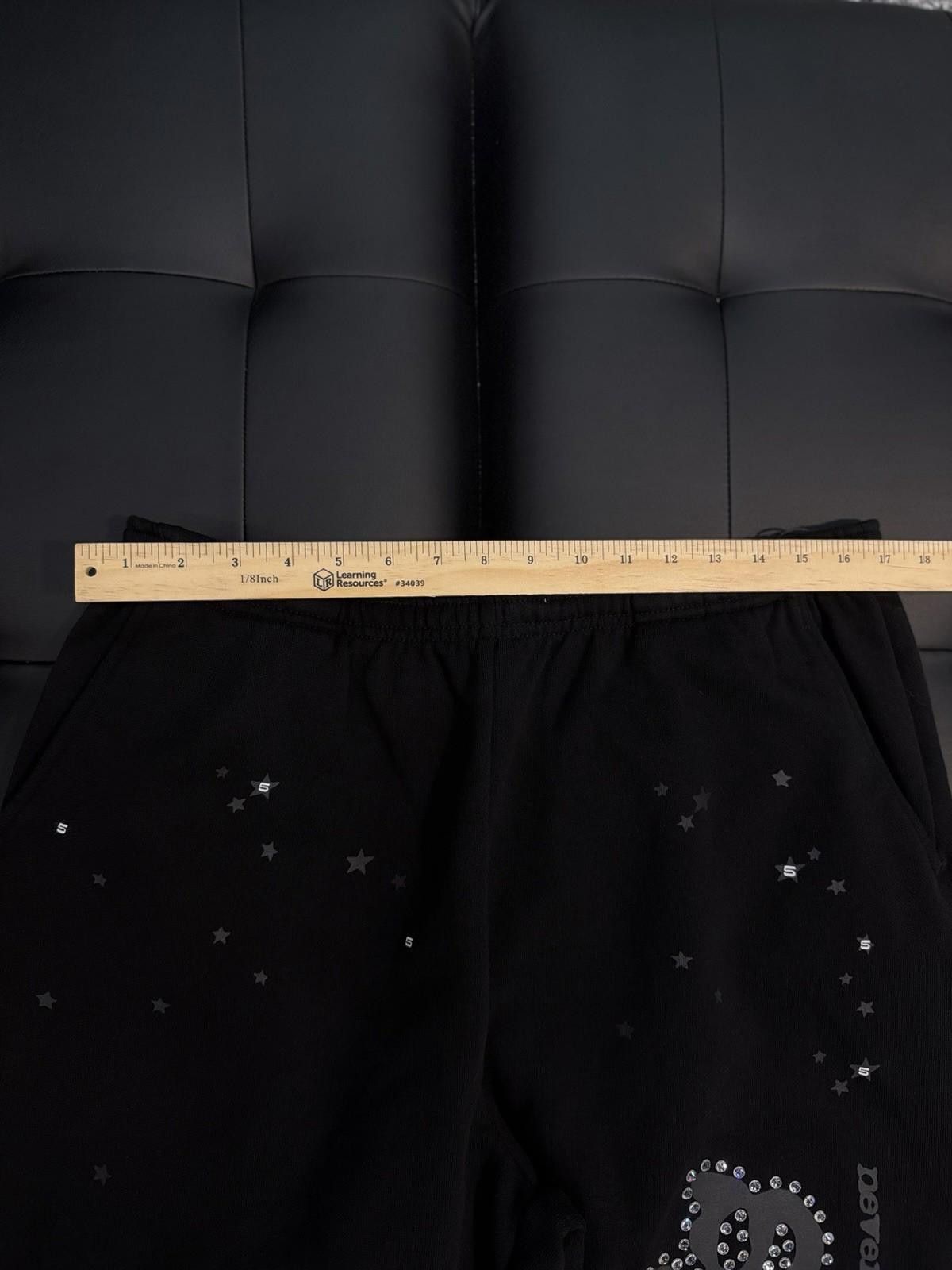 Sp5der Size Xl Sp5der Worldwide Black VVS Stone Sweatpants Spider Size US 36 / EU 52 - 11 Thumbnail