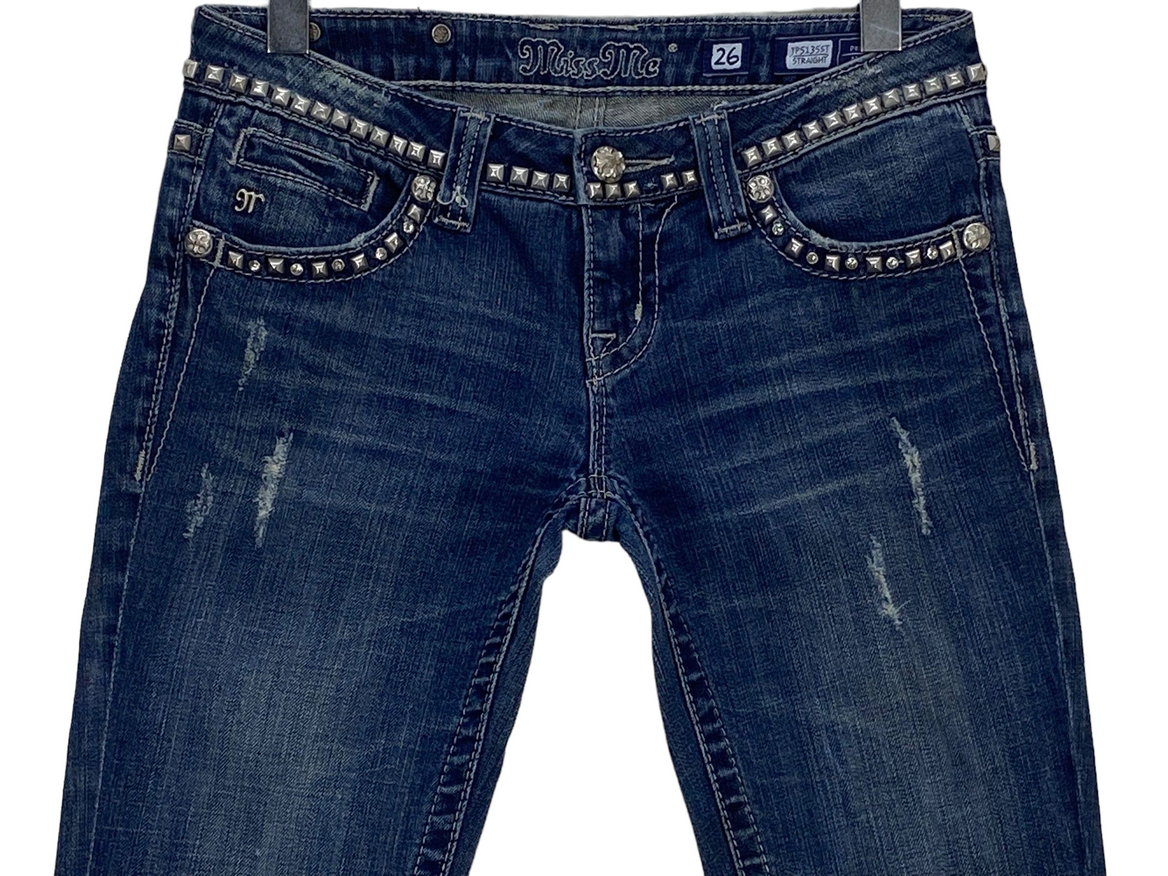 Other Miss Me Straight Denim Jeans Miss Me Flare Jeans Size 26" / US 2 / IT 38 - 3 Thumbnail