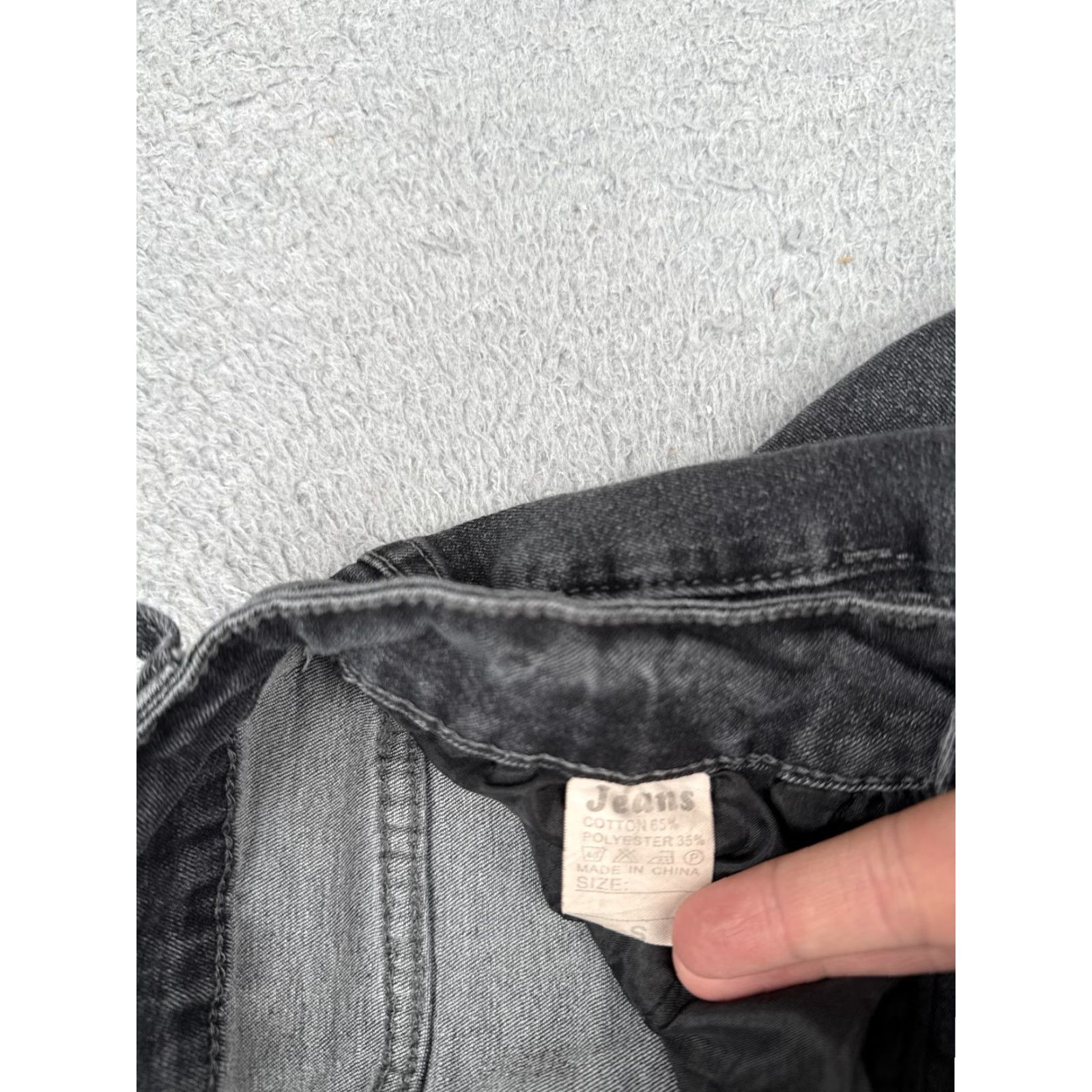 AG Jeans Womens Jeans Flare Charcoal Denim 22 Mid Rise Button Fly Stretch 22x27 Size 40" / US 18 - 7 Thumbnail