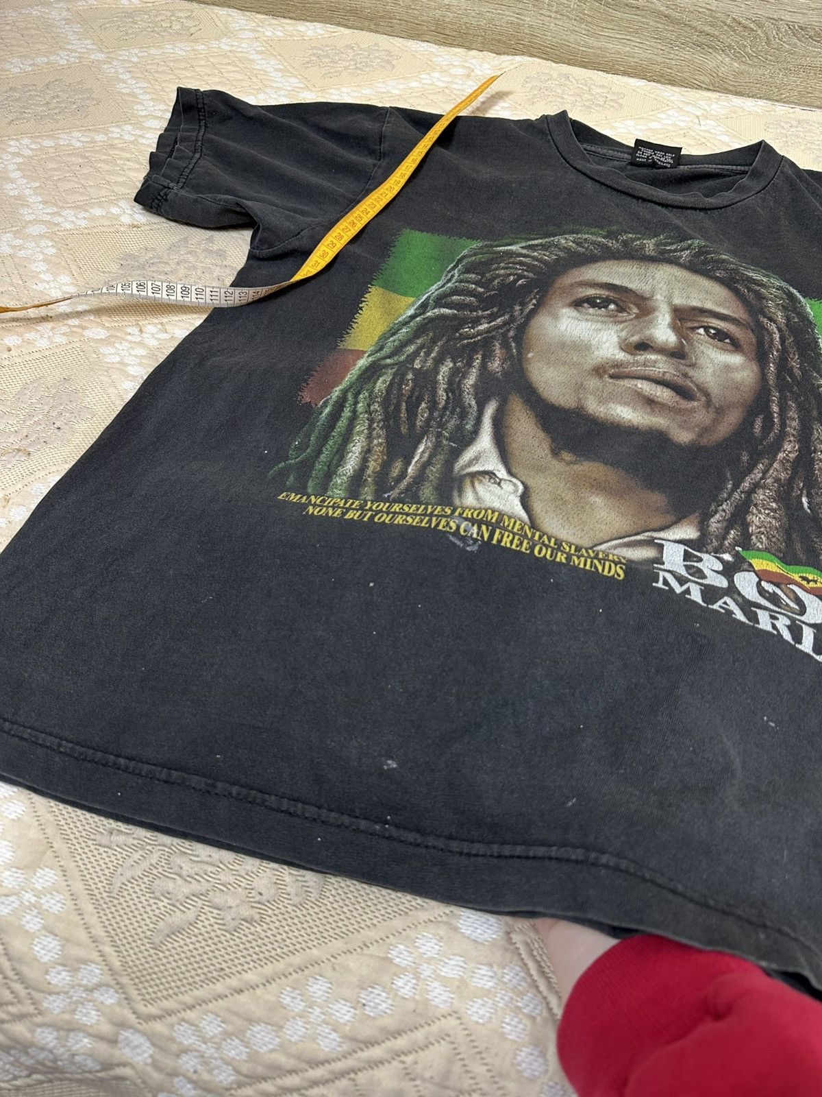 Bob Marley 🔥 BOB MARLEY Vintage 2000s Double Sided Jamaica T Shirt Size US L / EU 52-54 / 3 - 8 Thumbnail