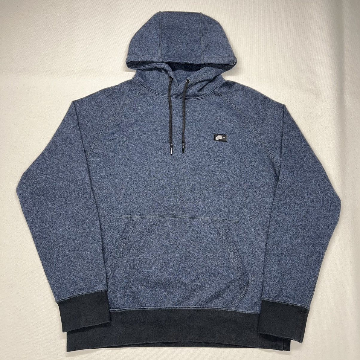 Nike Nike Sweatshirt Hoodie Blue French Terry Sweater Pullover Size US L / EU 52-54 / 3 - 1 Thumbnail