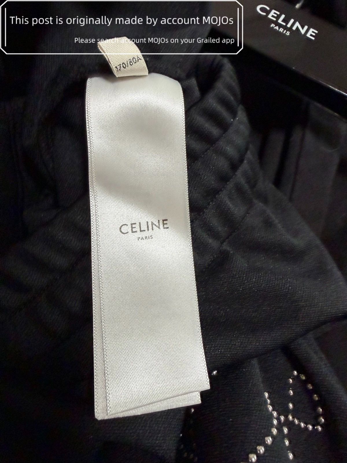 Celine Sz M Celine 22AW Rivet Logo Sweatpants mojos105154 Size US 32 / EU 48 - 6 Thumbnail