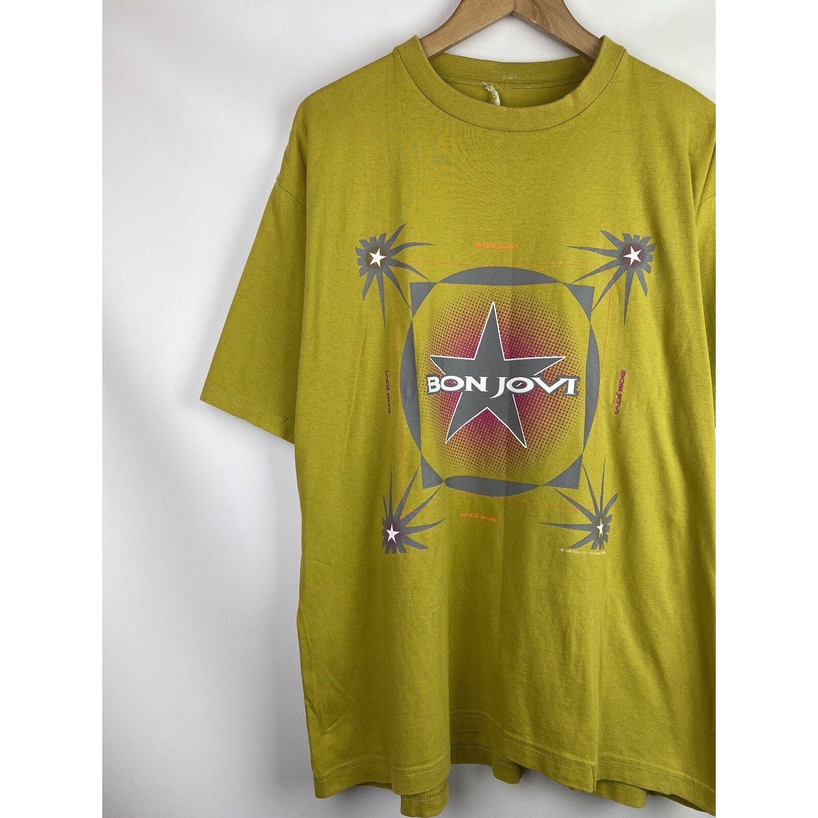 Band Tees Bon Jovi vintage 90s World Tour 1996 band t shirt size ~ xl Size US XL / EU 56 / 4 - 2 Thumbnail