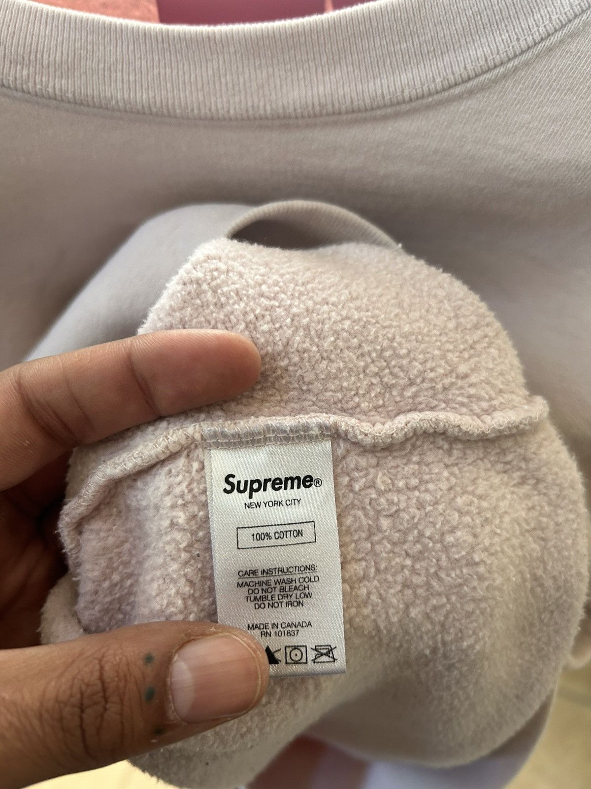 Supreme Supreme FW17 Step Arc Crewneck Size US S / EU 44-46 / 1 - 6 Thumbnail