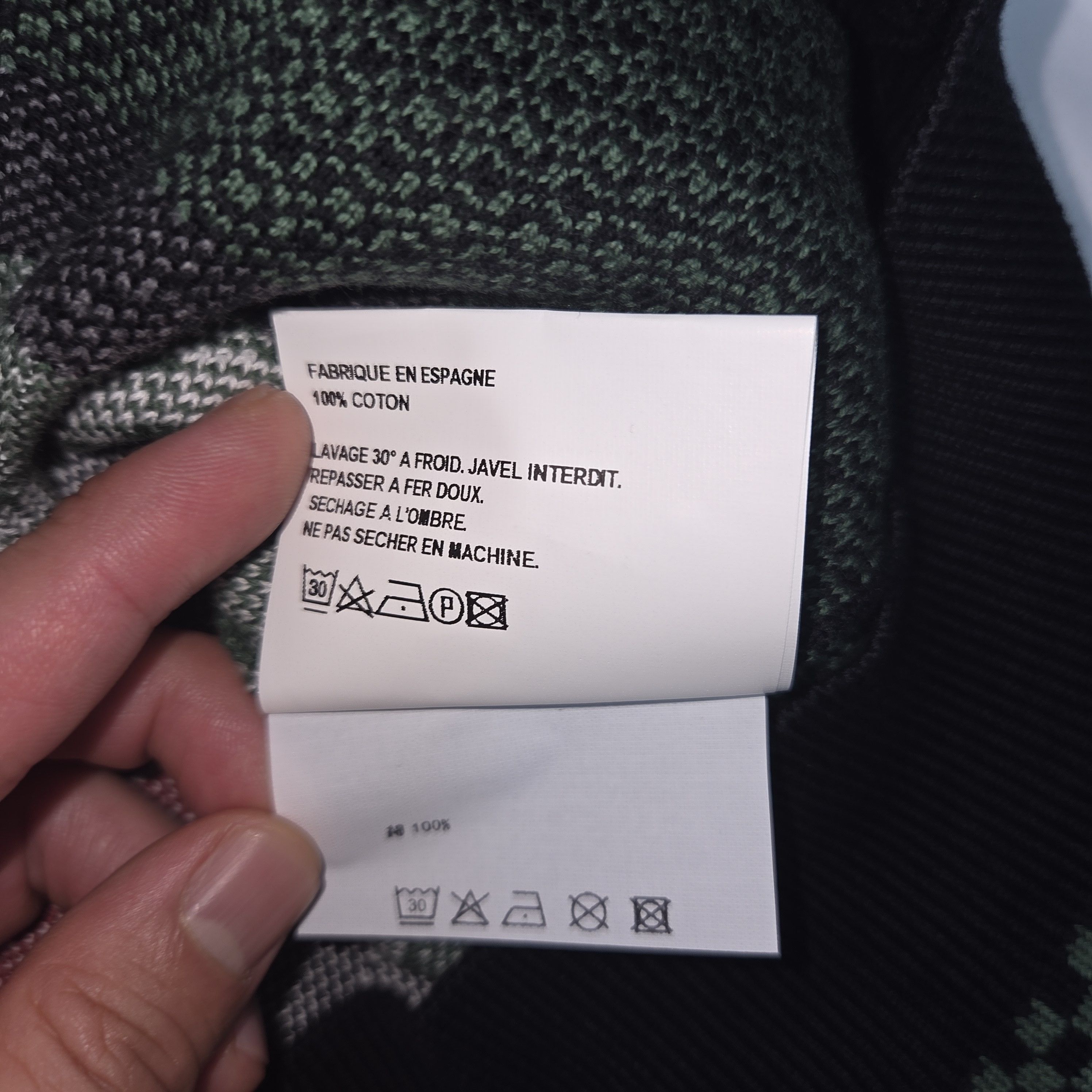 Gosha Rubchinskiy Gosha Rubchinskiy Fair Isle Logo Knit Sweat L Size US L / EU 52-54 / 3 - 8 Thumbnail