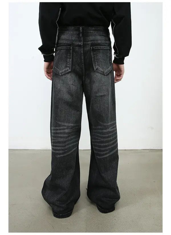 Japanese Brand VIBE American retro men's cool oldschool wide-leg jeans Size US 32 / EU 48 - 6 Thumbnail