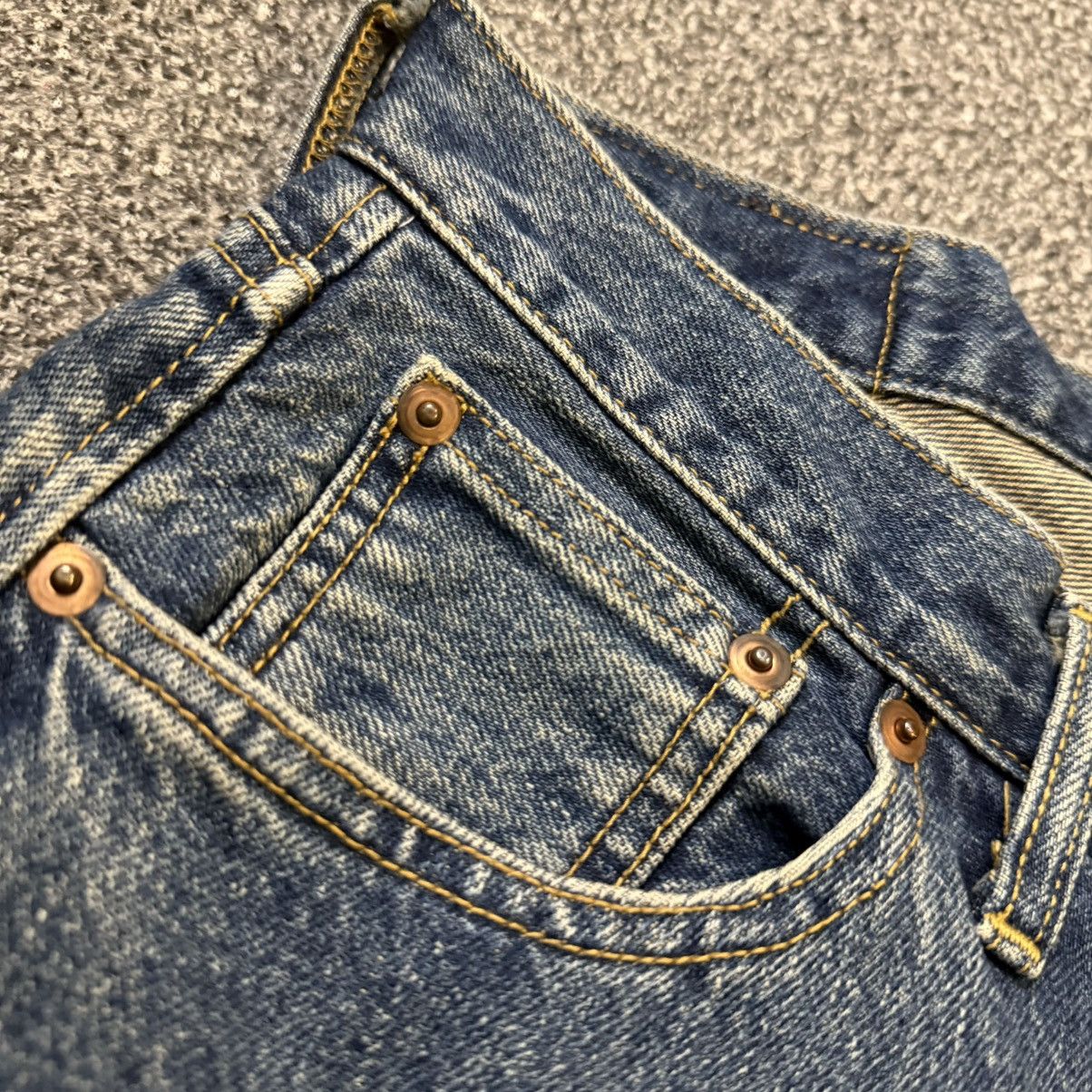 Undercover × Uniqlo 🔥🇯🇵 Vintage Rare Japanese Uniqlo Famous Faded Denim Size US 28 / EU 44 - 12 Thumbnail
