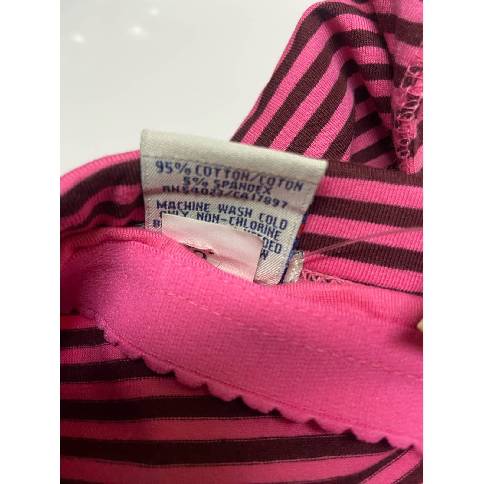 Old Navy Old Navy Tiny Fit Strapless Striped Crop Top Built In Bra Size XXS / US 00 / IT 34 - 3 Thumbnail