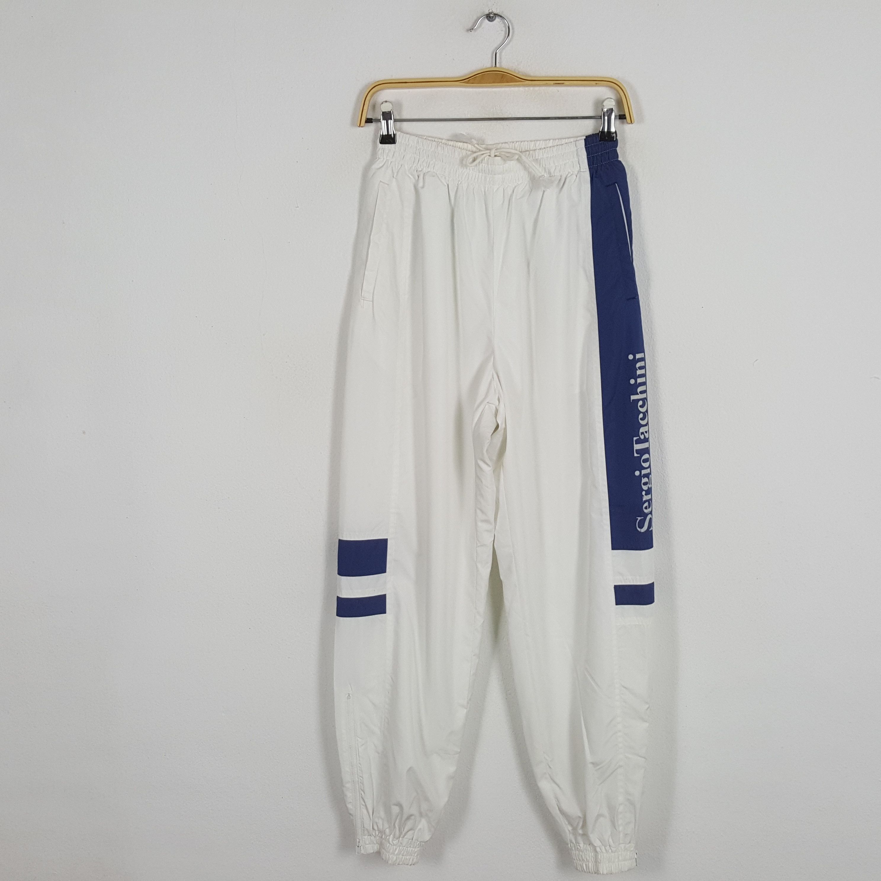 Japanese Brand × Sergio Tacchini × Vintage Vintage SERGIO TACHINI Sportswear Fashion Style Sweatpants Size US 34 / EU 50 - 1 Thumbnail