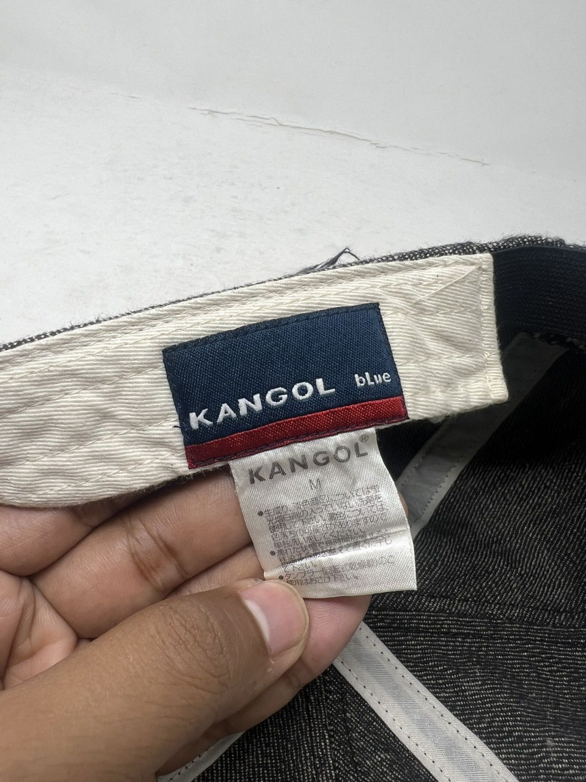 Kangol KANGOL DIXIE DISTRESSED DENIM NEWSBOY CAP Size ONE SIZE - 10 Thumbnail