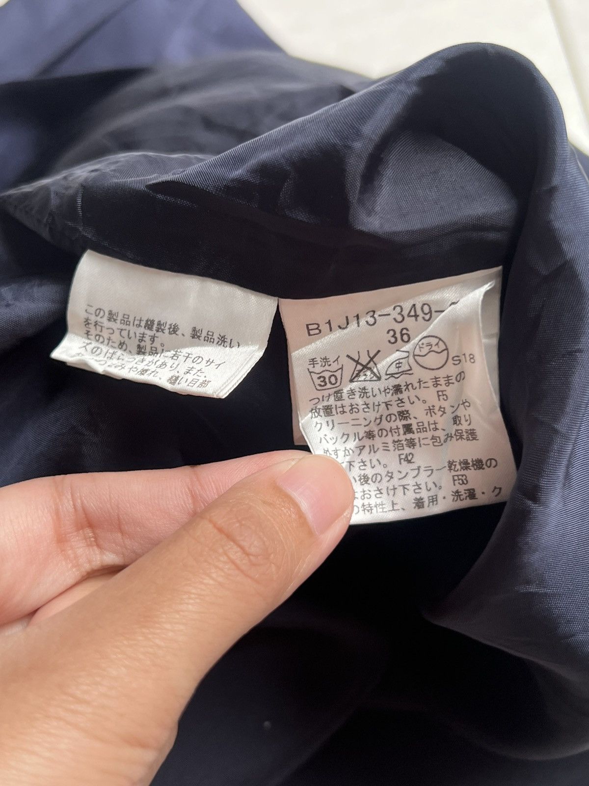 Burberry Burberry London Navy Shirt Dress Size XS / US 0-2 / IT 36-38 - 17 Thumbnail