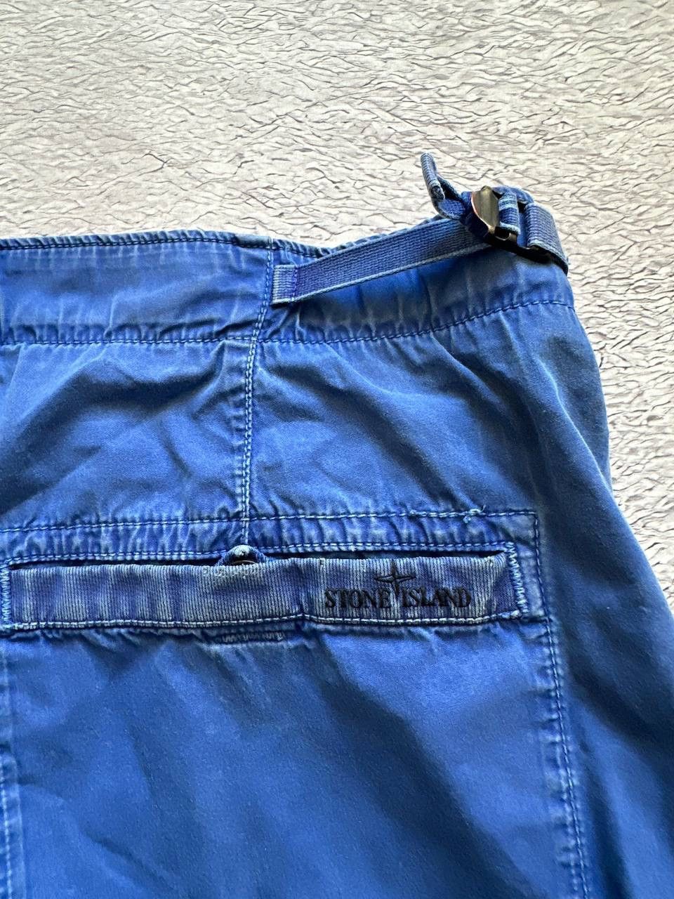 Stone Island Stone Island Shorts Bermuda Blue Cargo 38 Size Rare Size US 38 / EU 54 - 7 Thumbnail