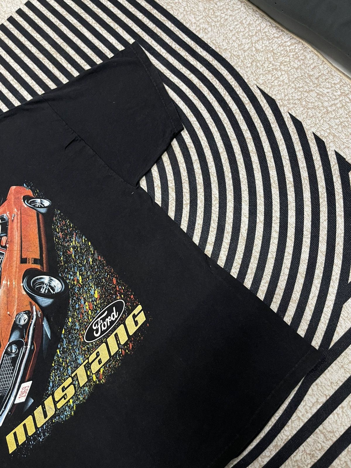 Ford VINTAGE Y2K FORD MUSTANG BIG PRINT SHIRT Size US XL / EU 56 / 4 - 4 Thumbnail