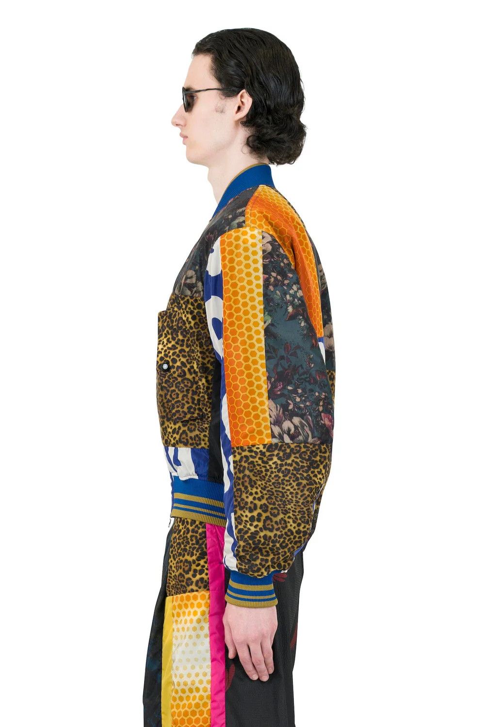 Dries Van Noten Dries Van Noten Multicolor Floral Leopard Jacket M L Size US M / EU 48-50 / 2 - 5 Thumbnail