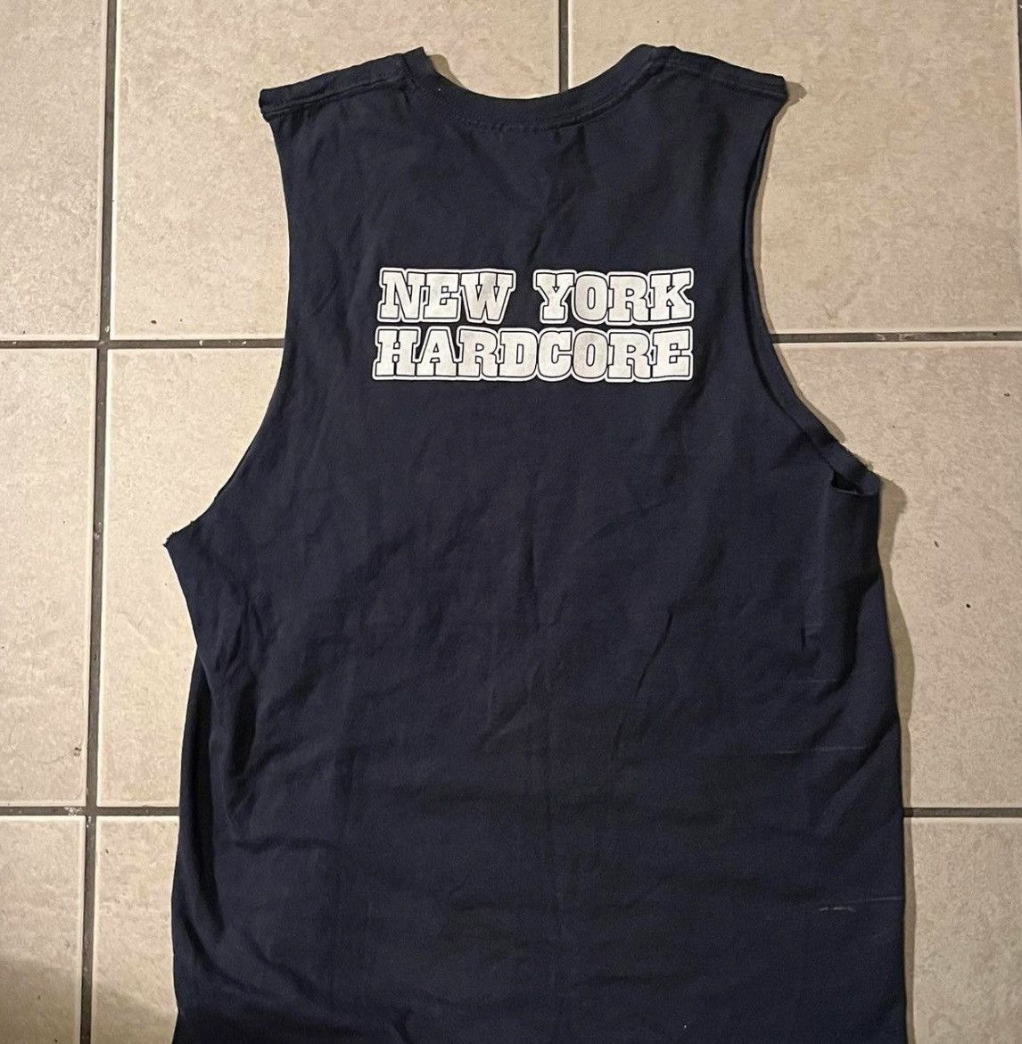 NEW YORK HARDCORE SICK OF IT ALL (VINTAGE) TANK SIZE SMALL