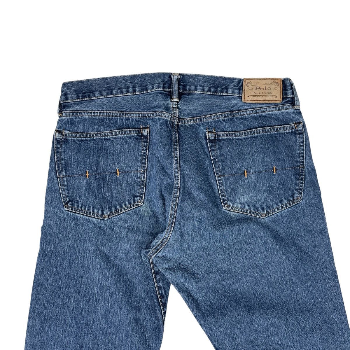 Polo Ralph Lauren Polo Ralph Lauren Straight Leg Denim Jeans Tag 36x30 Blue Size US 36 / EU 52 - 4 Thumbnail