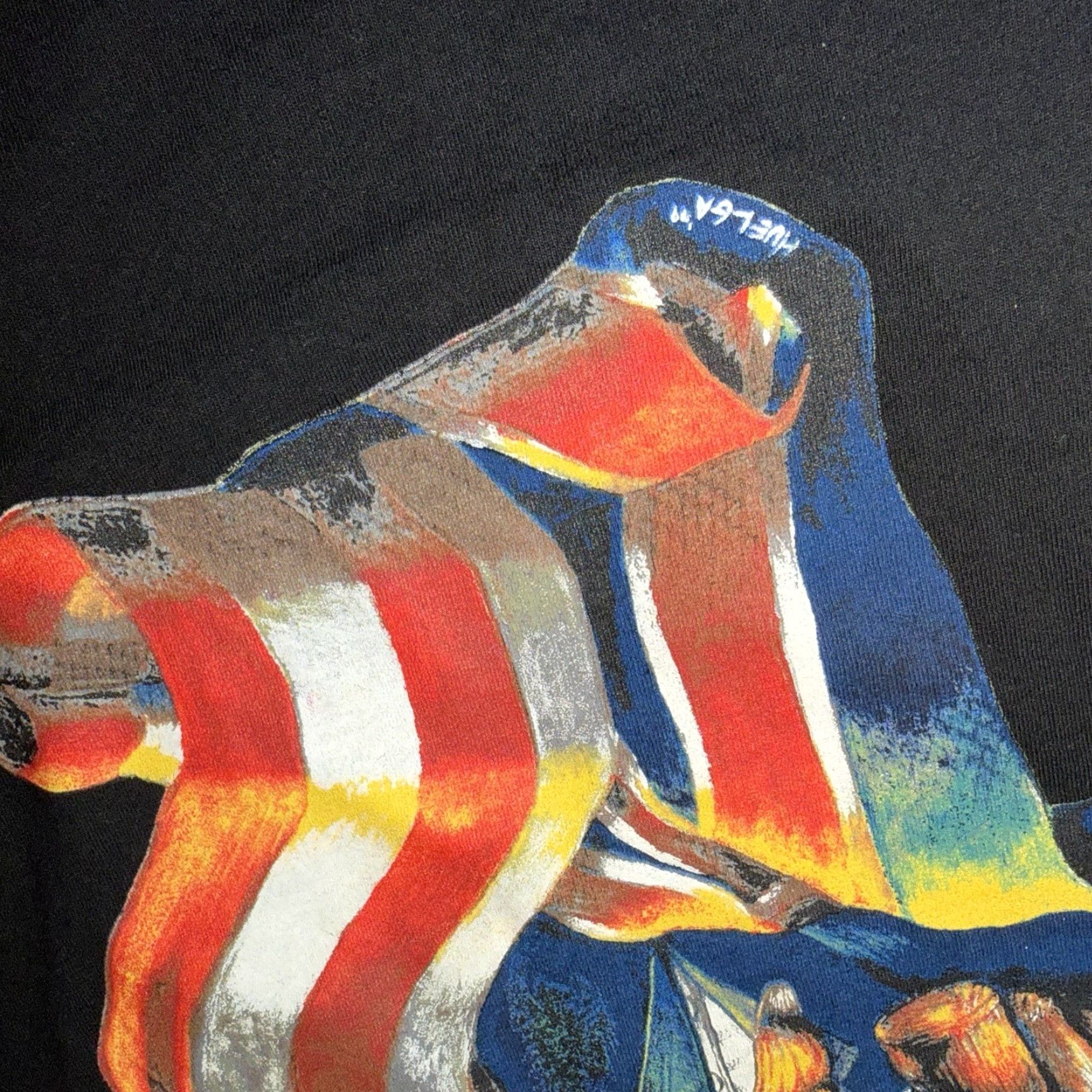 Vintage VINTAGE Iron Maiden Eddie The Head Uncle Sam T Shirt XL Black Men Short Sleeve Crew Neck Graphic Print T-Shirt Retro Womens/Mens? Size US XL / EU 56 / 4 - 4 Thumbnail