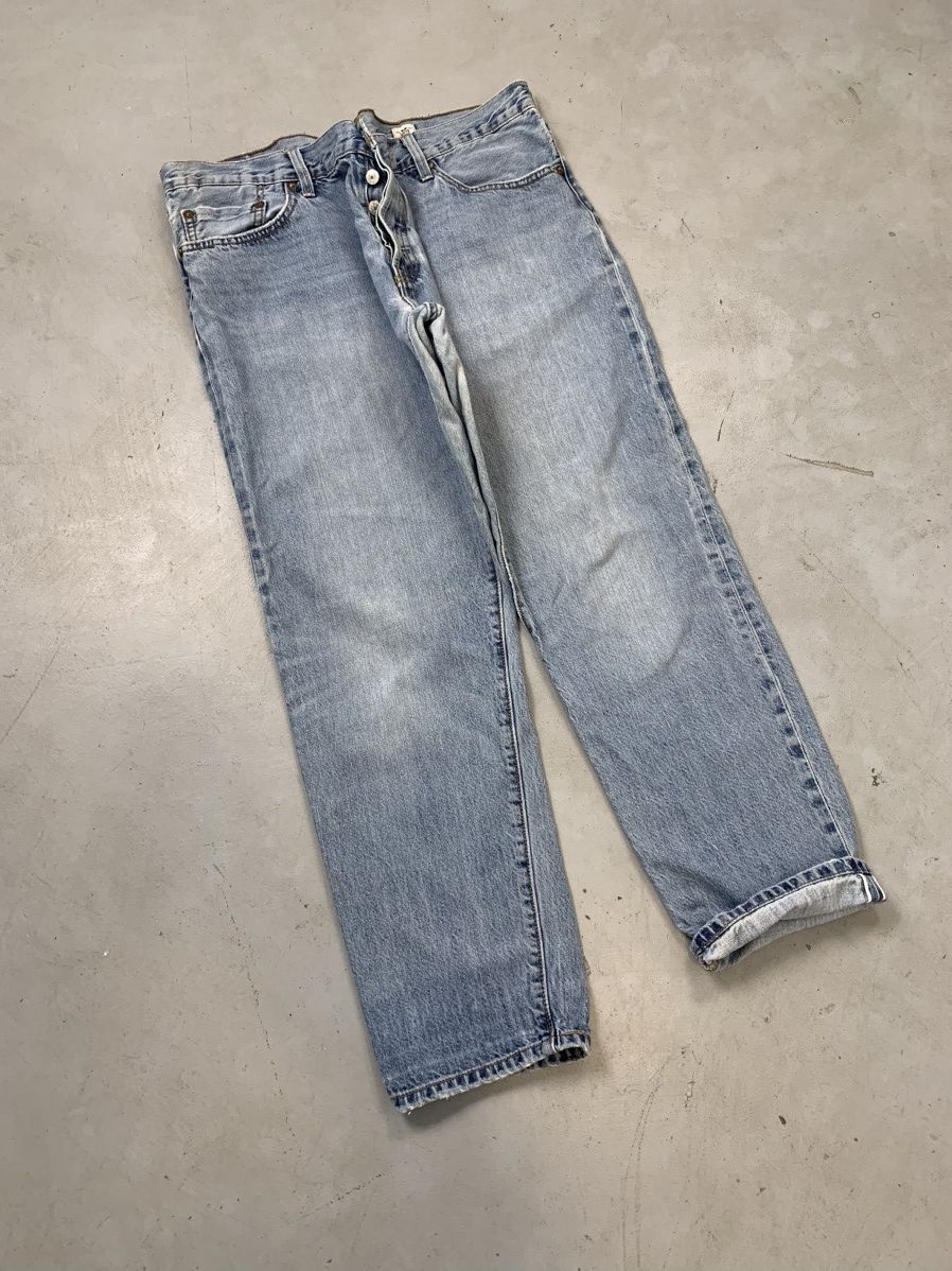 Levi's Vintage Levi’s white selvadge denim Size US 38 / EU 54 - 1 Thumbnail