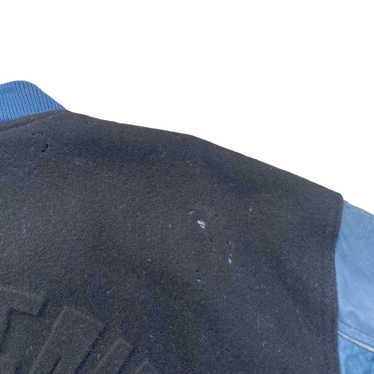 Kenzo 1980s Kenzo Wool Leather jacket Size US L / EU 52-54 / 3 - 5 Thumbnail