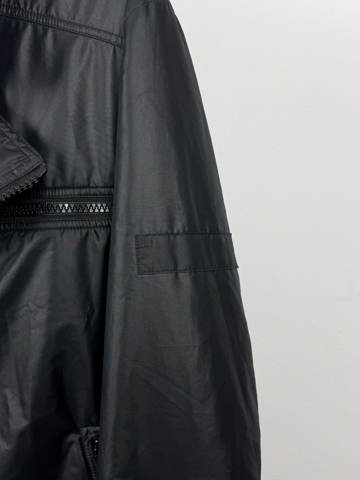 Veronique Branquinho Veronique Branquinho A/W2005 Black Nylon Patch Biker Jacket Size US M / EU 48-50 / 2 - 5 Thumbnail