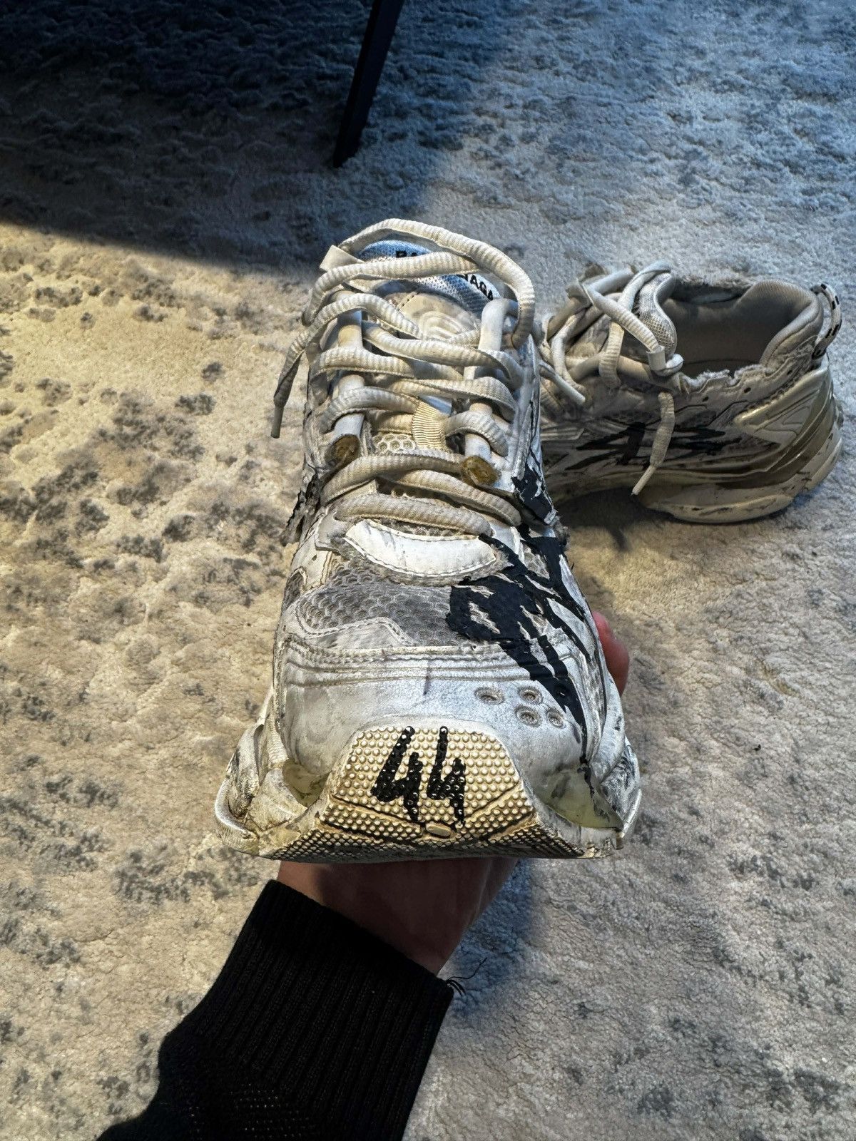 Balenciaga Balenciaga Runner Graffiti Size US 11 / EU 44 - 3 Thumbnail