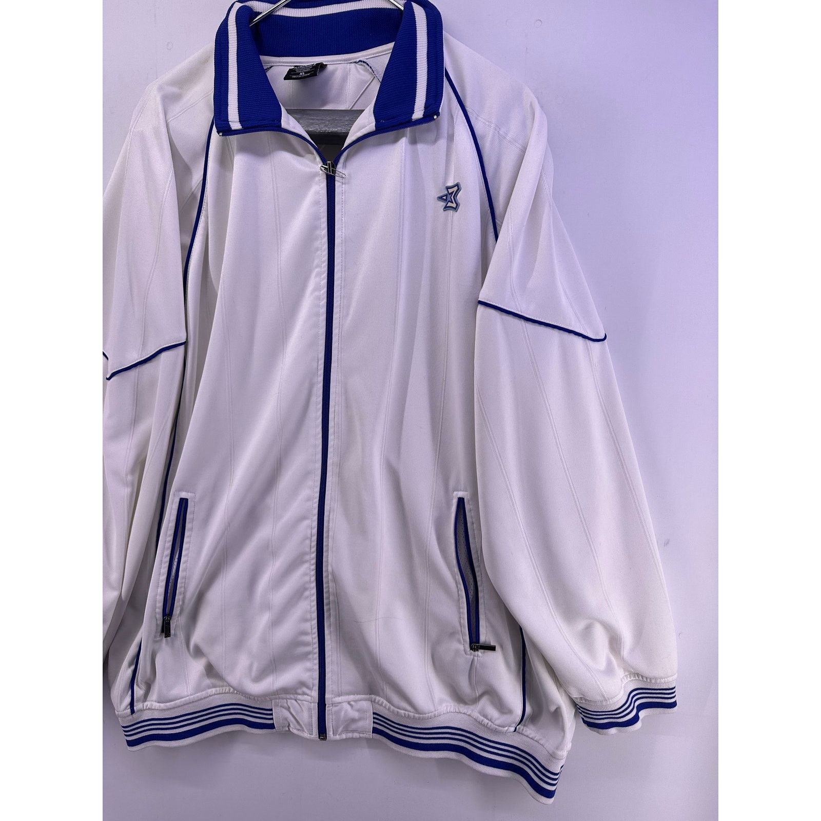 & Other Stories Vint Starbury Stephon Marbury White Track Jacket Sz Large Size US XL / EU 56 / 4 - 3 Thumbnail