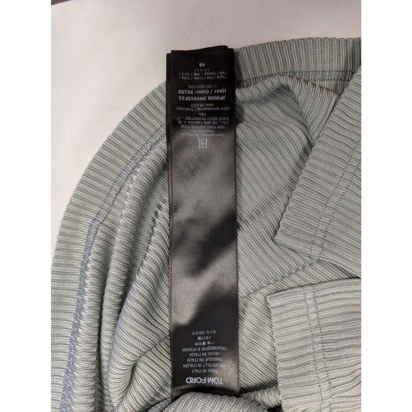 Tom Ford o1rshd1 CC20 Polo Shirt in Light Blue Size US M / EU 48-50 / 2 - 14 Thumbnail