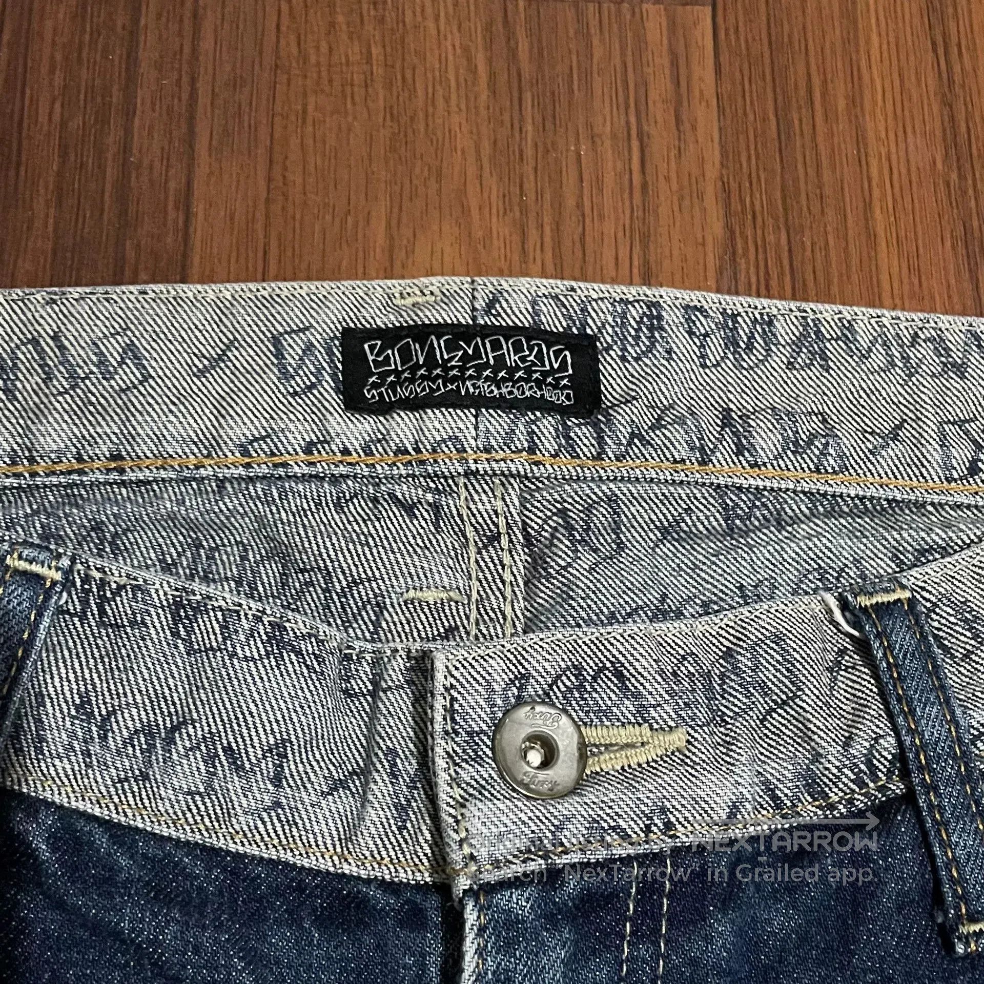 Stussy NEIGHBORHOOD x STUSSY 08EX Jeans. Size US 43 - 4 Thumbnail