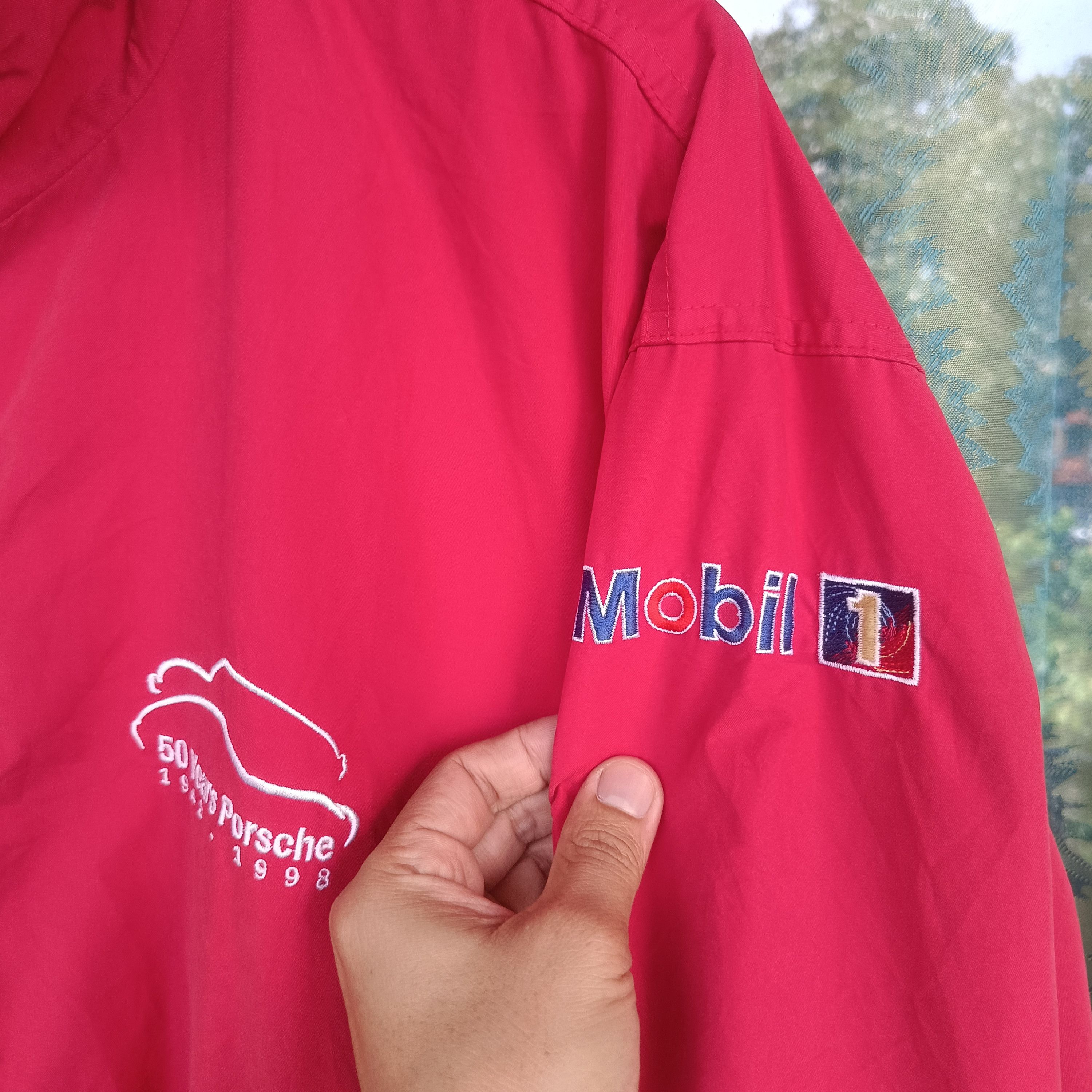 Pirelli Vintage Goodsport Porsche 50th Anniversary Racing Jacket Size US XL / EU 56 / 4 - 3 Thumbnail