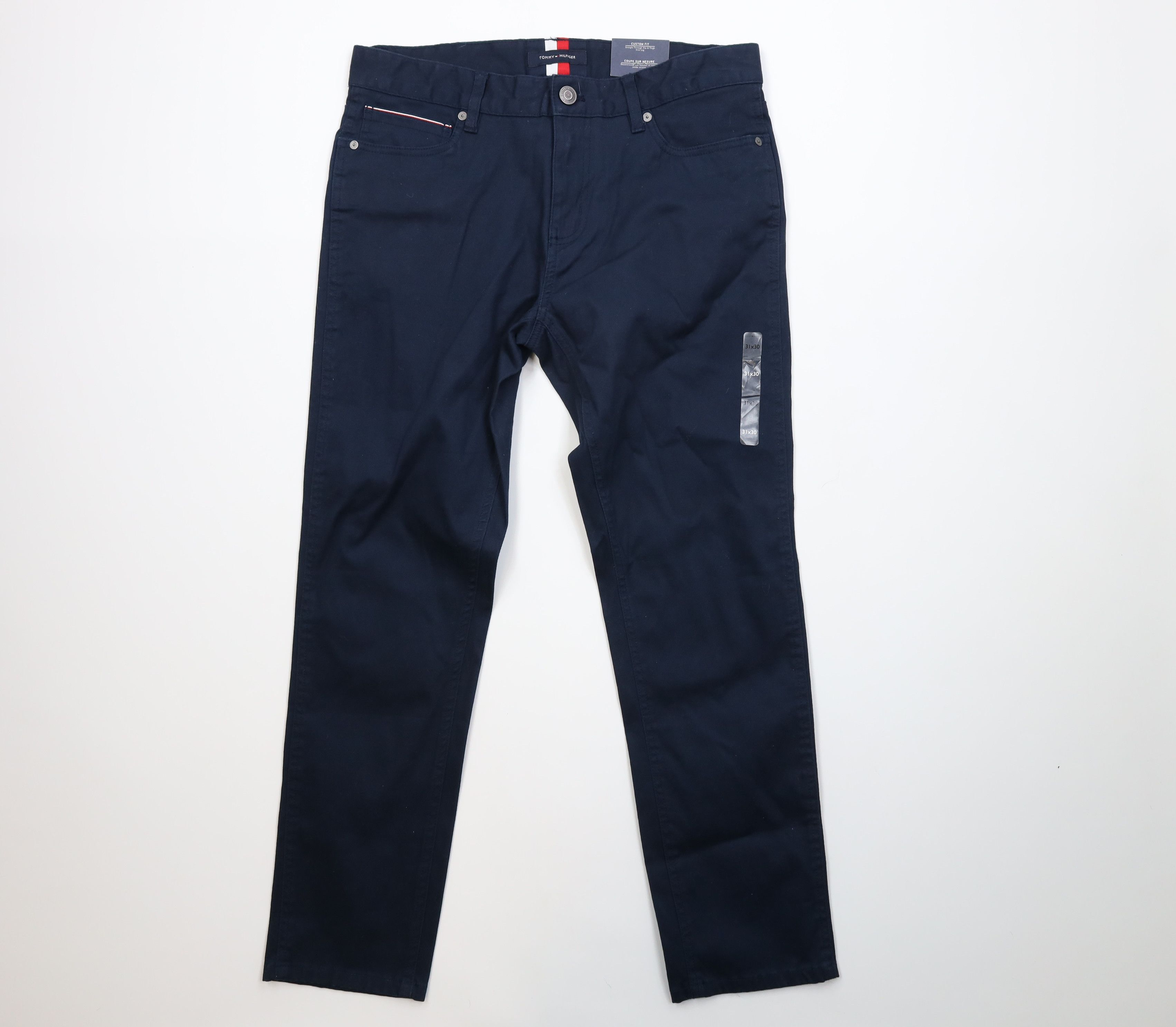 Tommy Hilfiger Deadstock Vintage Y2K Tommy Hilfiger Ribbed Whipcord Pants Size US 31 - 1 Thumbnail