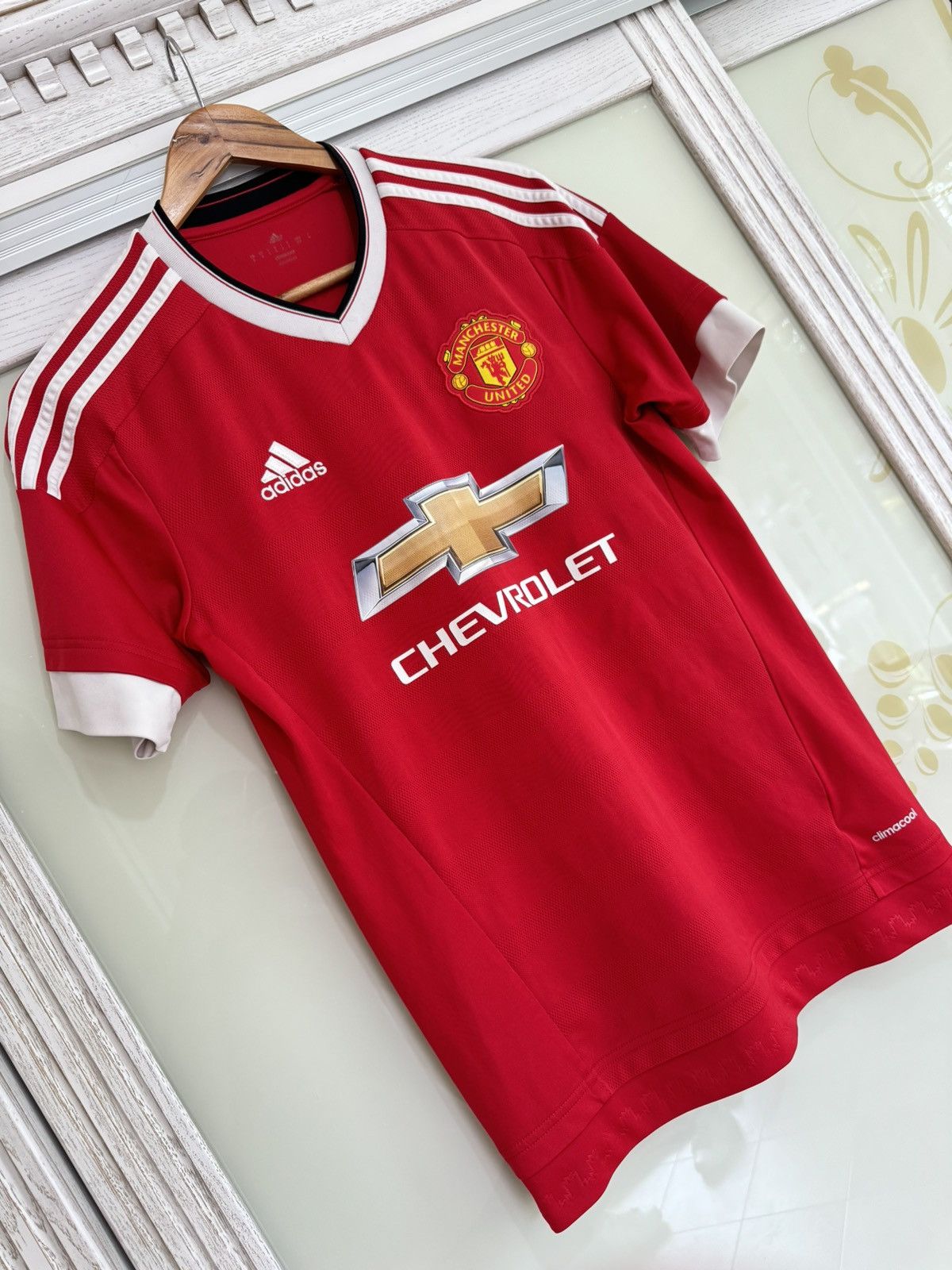 Adidas Mata #8 Manchester United 2014-2015 Home Soccer Jersey Kit Size US S / EU 44-46 / 1 - 3 Thumbnail