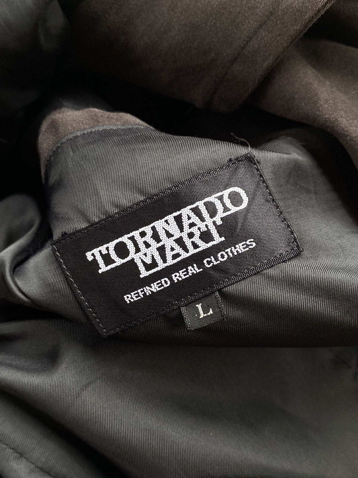 Tornado Mart Ternado Mart Japan Long Jacket Black Men Size US L / EU 52-54 / 3 - 9 Thumbnail
